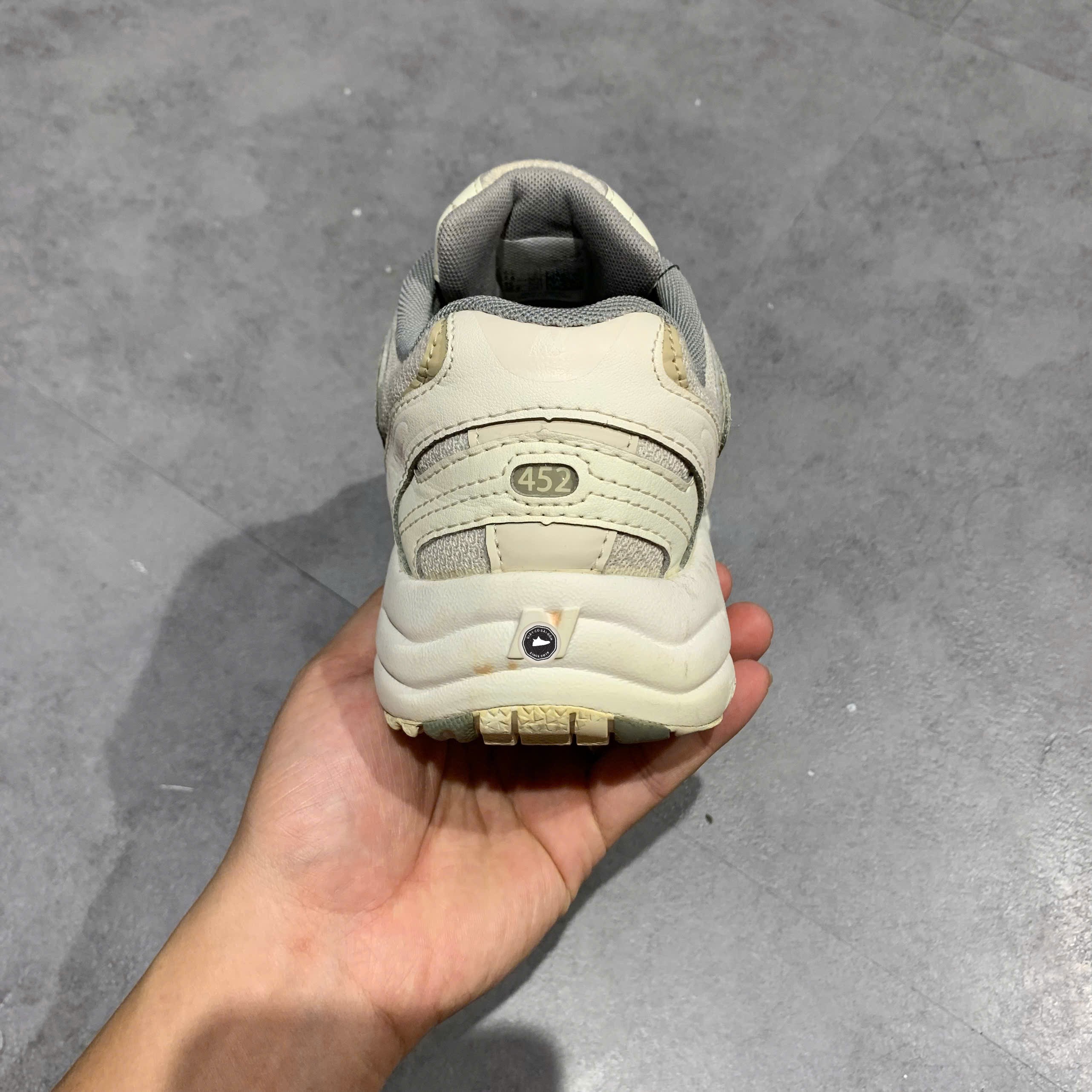 New Balance 452 White Silver - WX452SG - Size 40 - GIÀY 2HAND CHÍNH HÃNG PVN26113