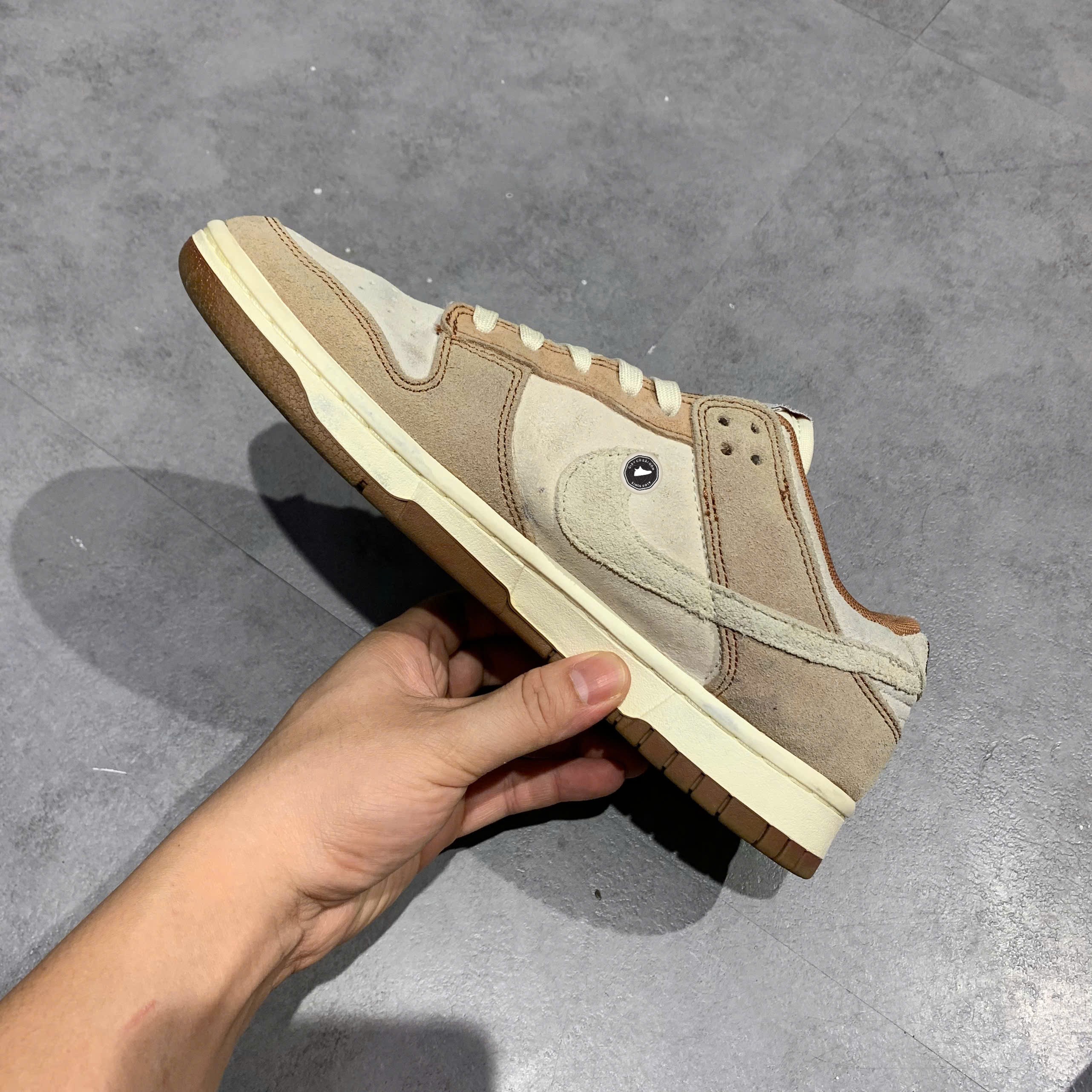 Nike Dunk Low 'Medium Curry' - DD1390-100 - Size 40 - GIÀY 2HAND CHÍNH HÃNG PVN26237