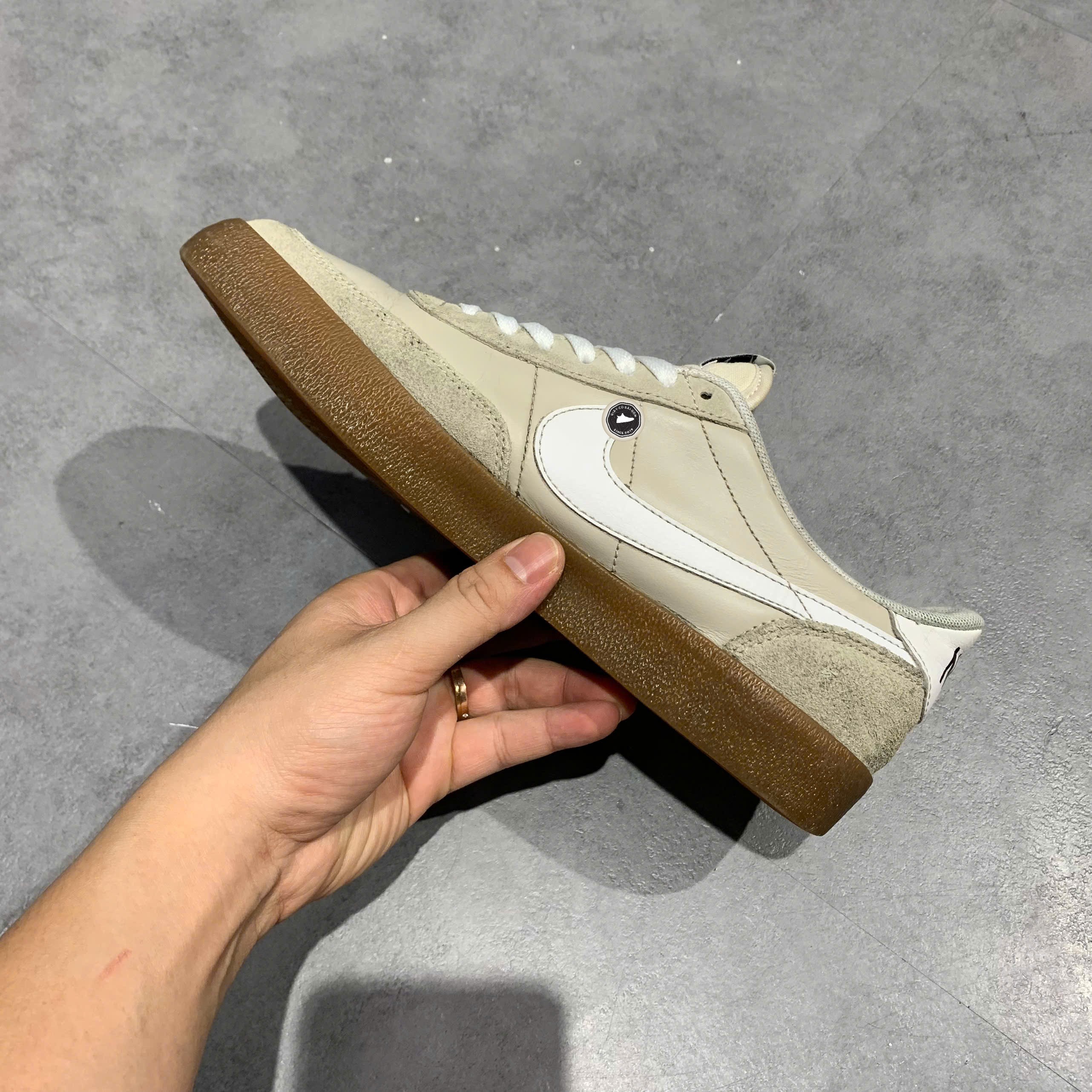 Nike Killshot 2 Leather Cream Gum - HF4261-299 - Size 40.5 - GIÀY 2HAND CHÍNH HÃNG PVN25776