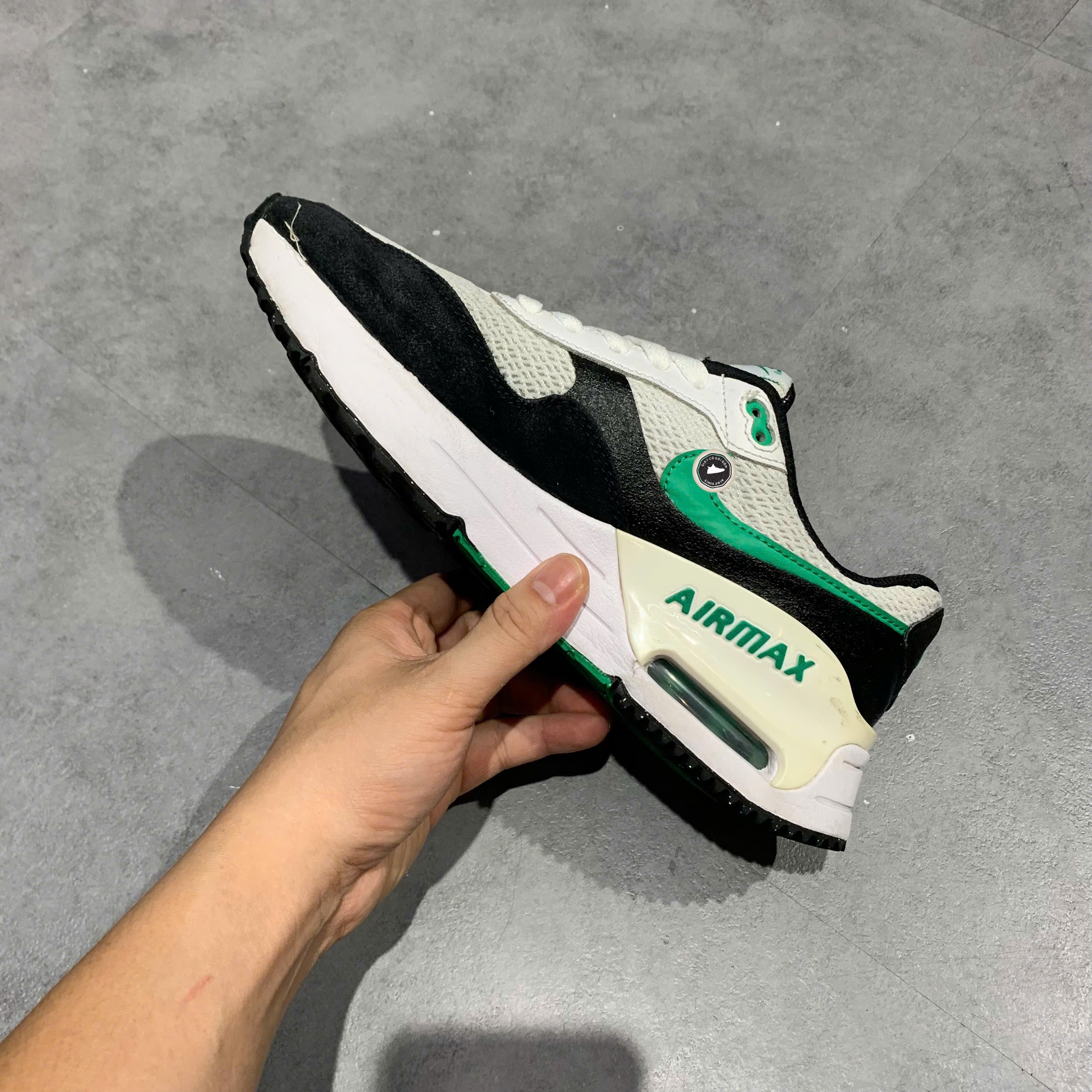 Nike Air Max SYSTM White Black Stadium Green - DM9537-105 - Size 40 - GIÀY 2HAND CHÍNH HÃNG PVN26156