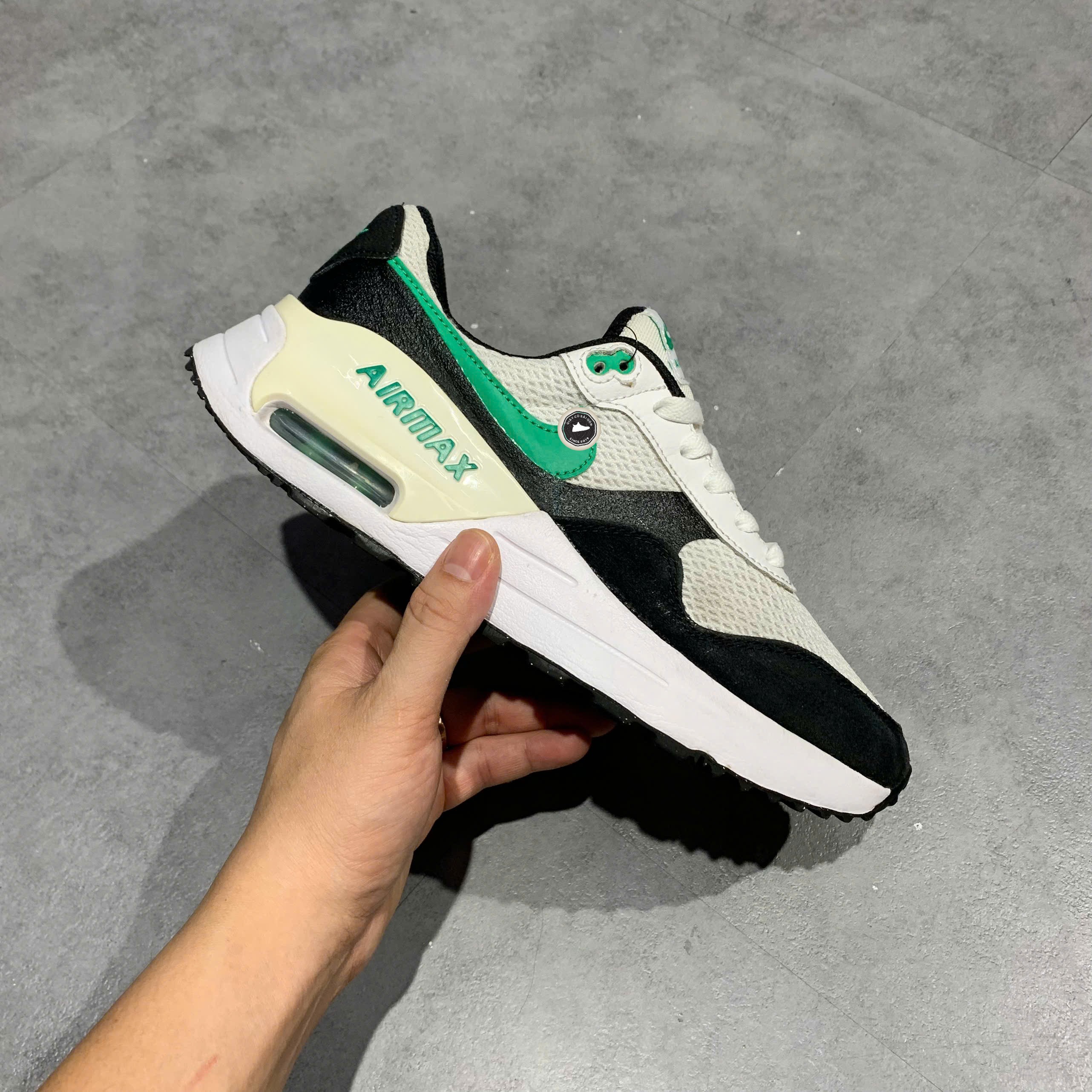 Nike Air Max SYSTM White Black Stadium Green - DM9537-105 - Size 40 - GIÀY 2HAND CHÍNH HÃNG PVN26156