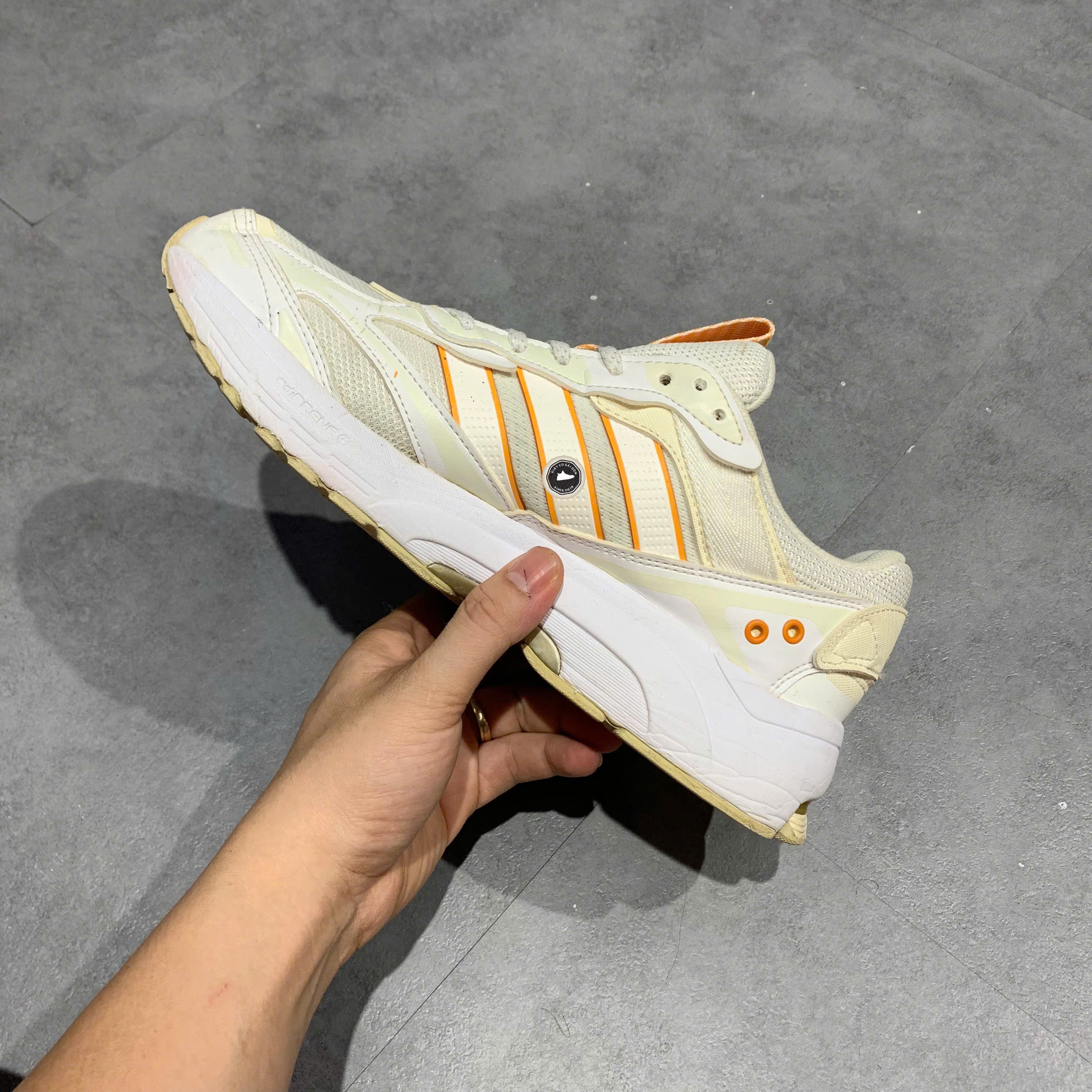 Adidas Spiritain 2000 'White Orange' - HP2634 - Size 42 - GIÀY 2HAND CHÍNH HÃNG PVN25988