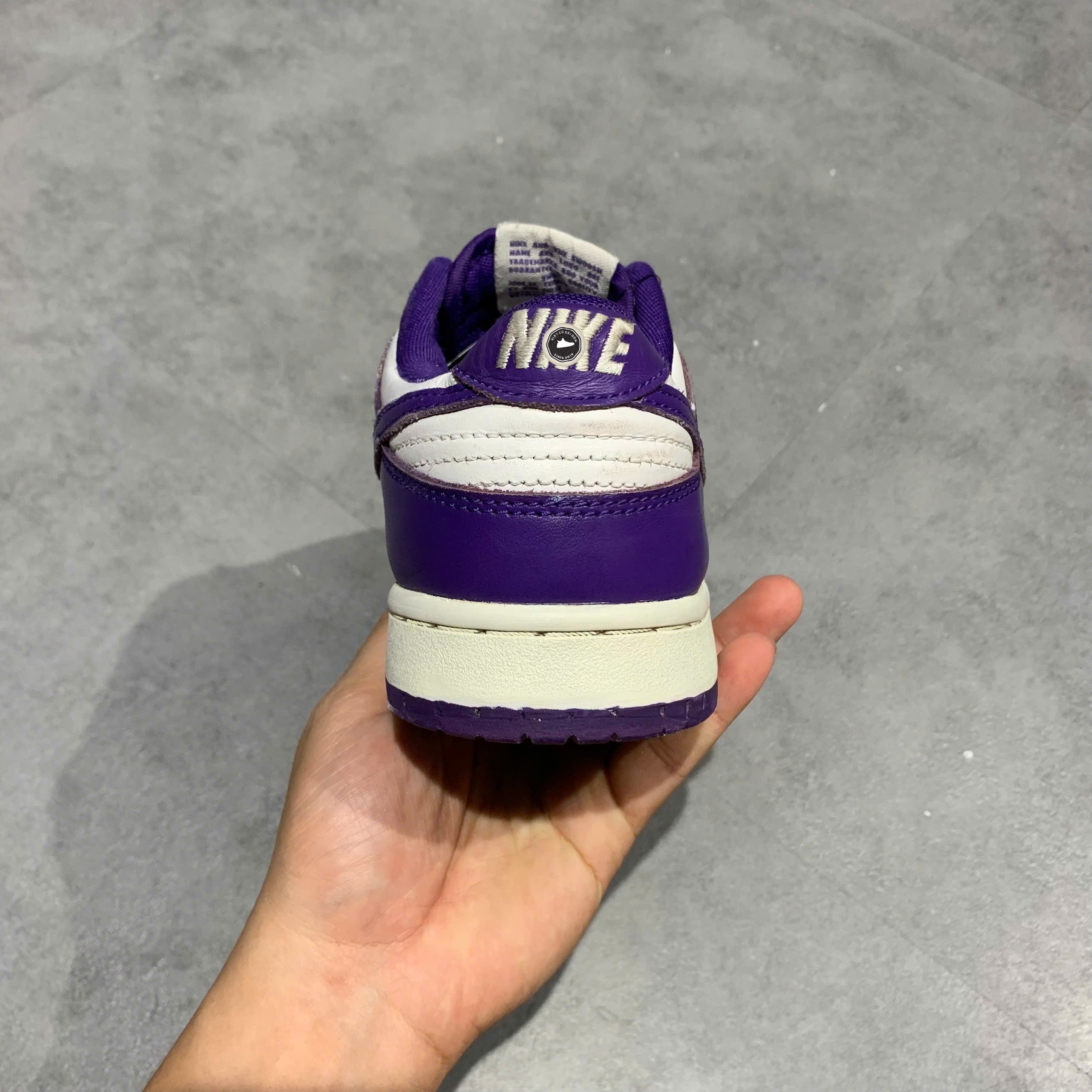 Nike Dunk Low Championship Court Purple - DD1391-104 - Size 42.5 - GIÀY 2HAND CHÍNH HÃNG PVN26025