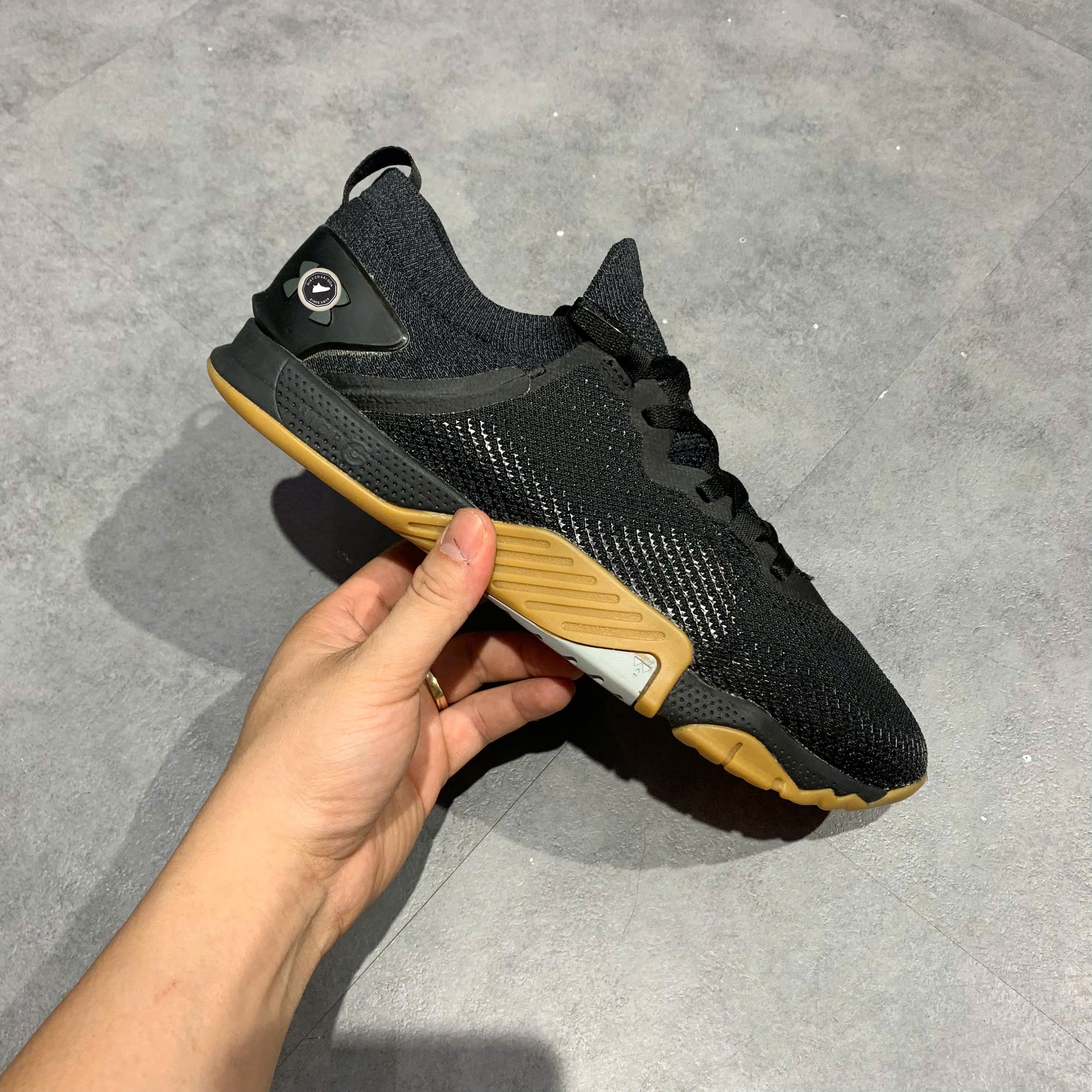 Under Armour TriBase Reign 3 Black Gum - 3023698-001 - Size 41 - GIÀY 2HAND CHÍNH HÃNG PVN26155