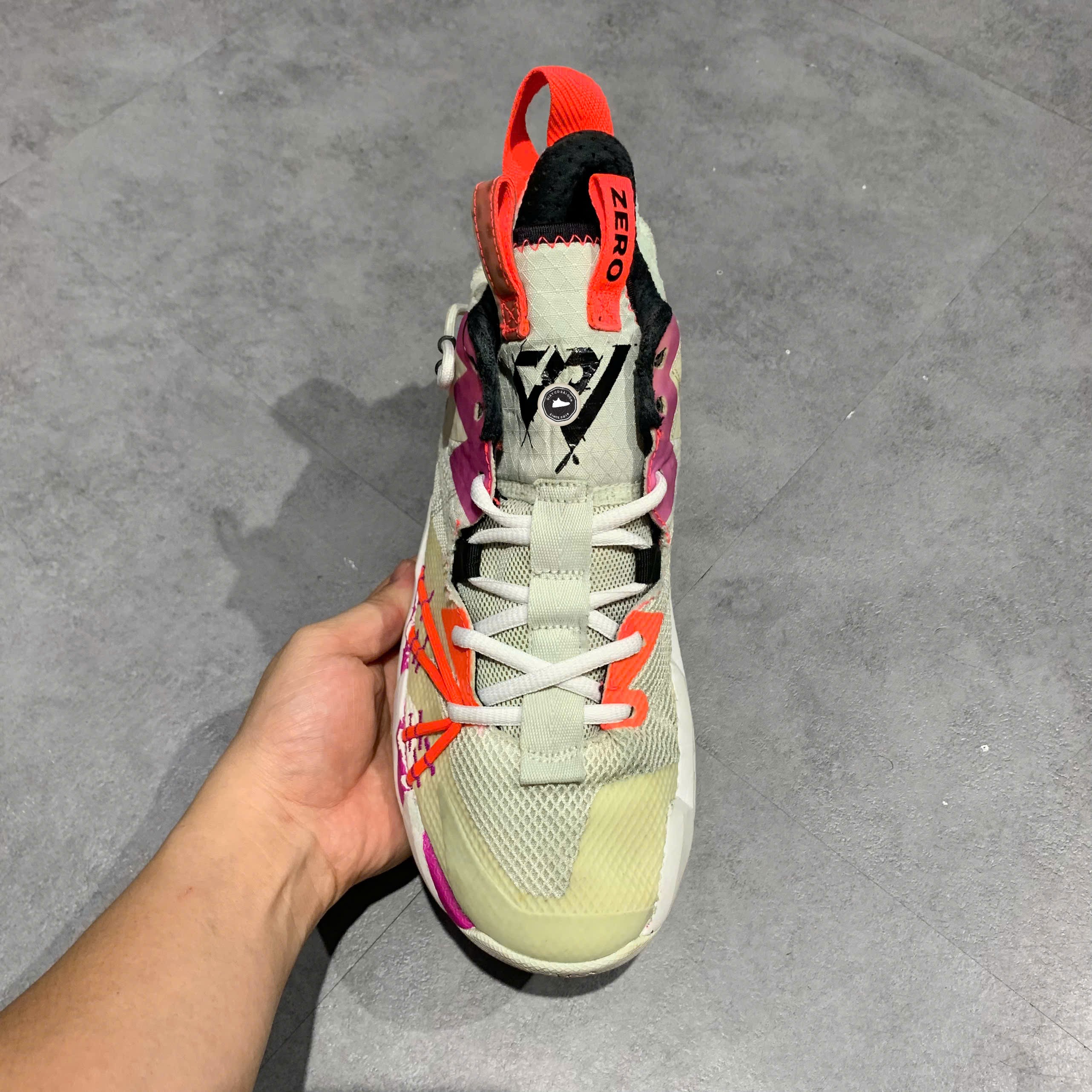 Jordan Why Not Zer0.3 SE Flash Crimson - CK6612-101 - Size 42 - GIÀY 2HAND CHÍNH HÃNG PVN25960