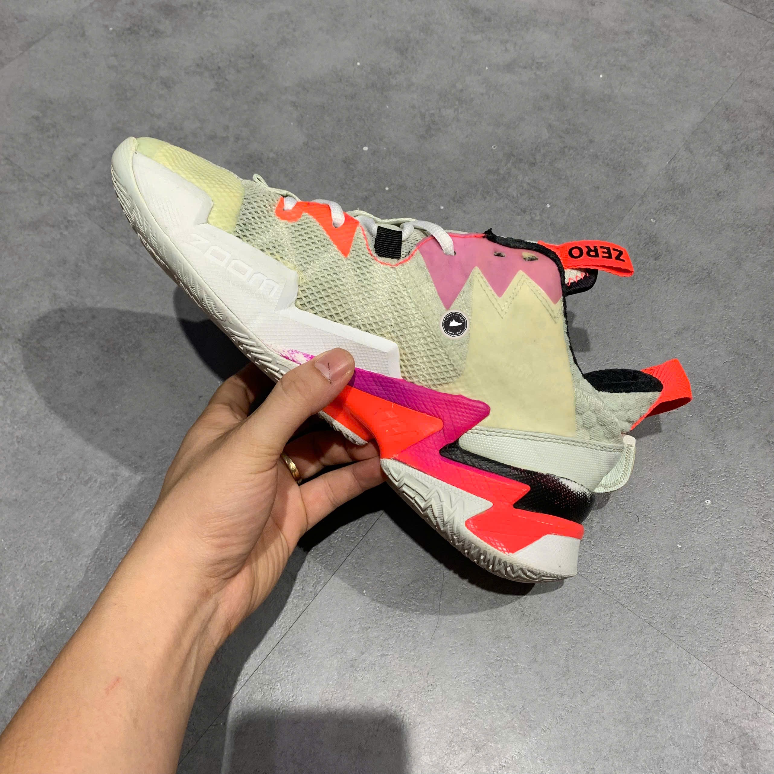 Jordan Why Not Zer0.3 SE Flash Crimson - CK6612-101 - Size 42 - GIÀY 2HAND CHÍNH HÃNG PVN25960