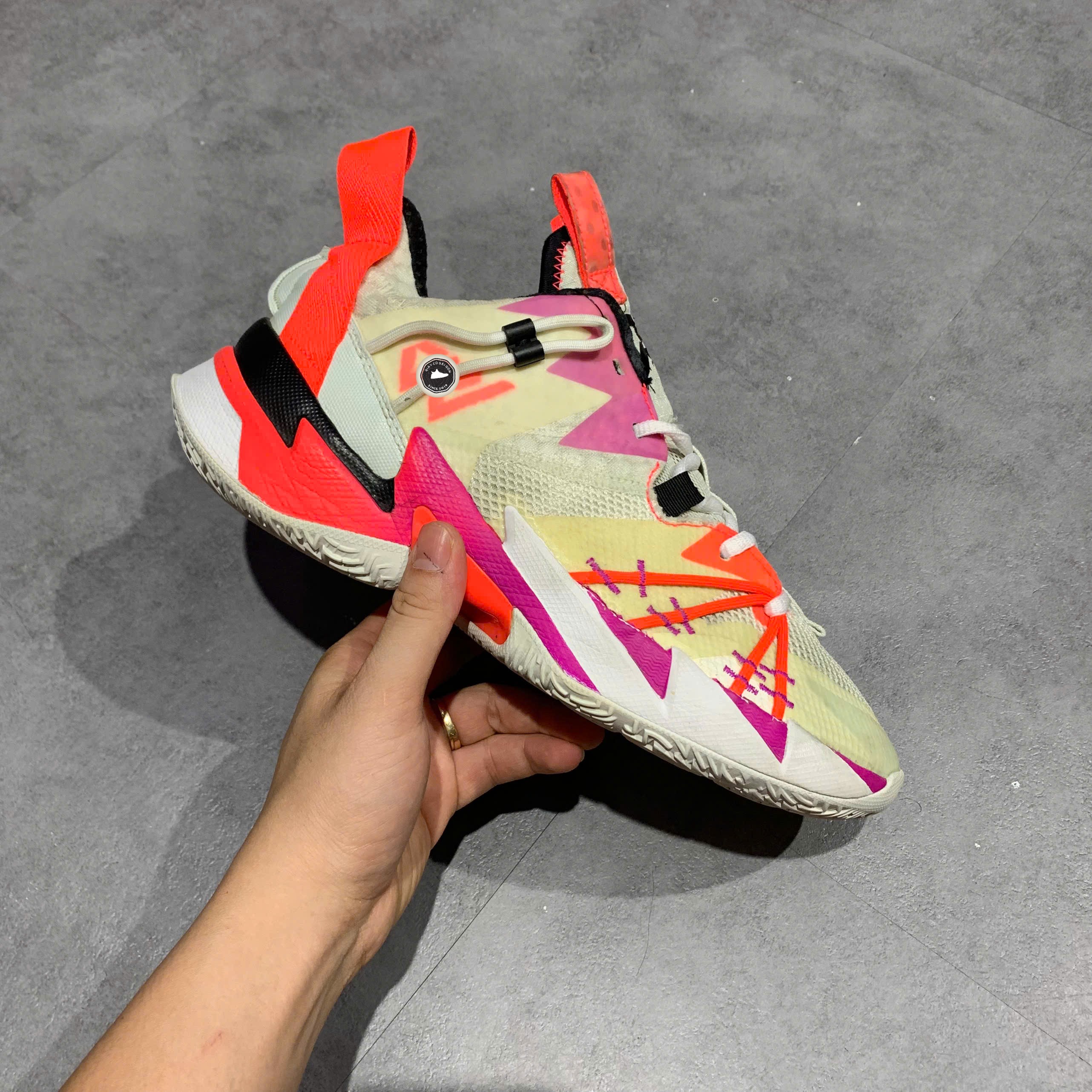 Jordan Why Not Zer0.3 SE Flash Crimson - CK6612-101 - Size 42 - GIÀY 2HAND CHÍNH HÃNG PVN25960