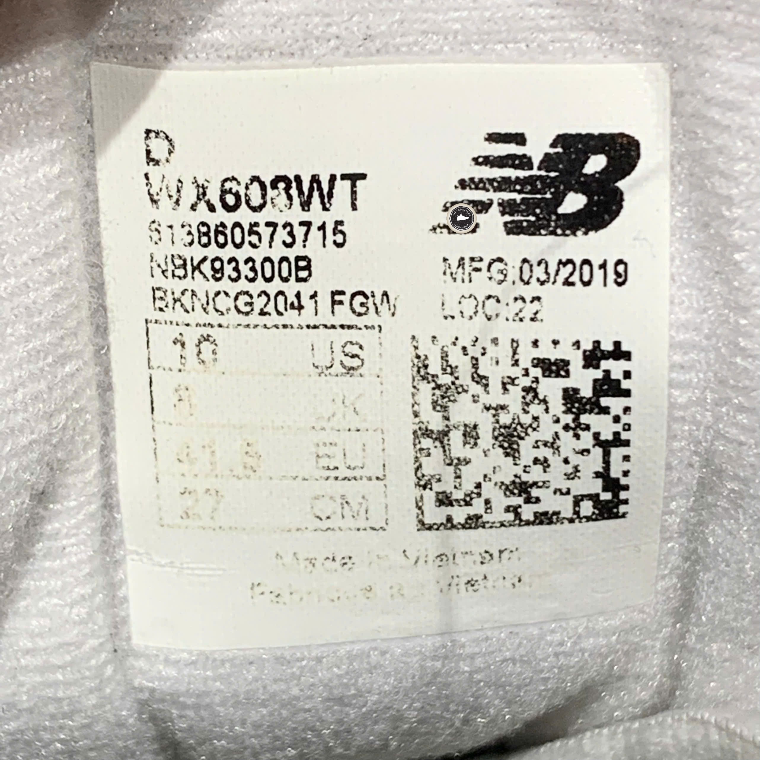 New Balance 608v5 White Navy - WX608WT - Size 41.5 - GIÀY 2HAND CHÍNH HÃNG PVN26064