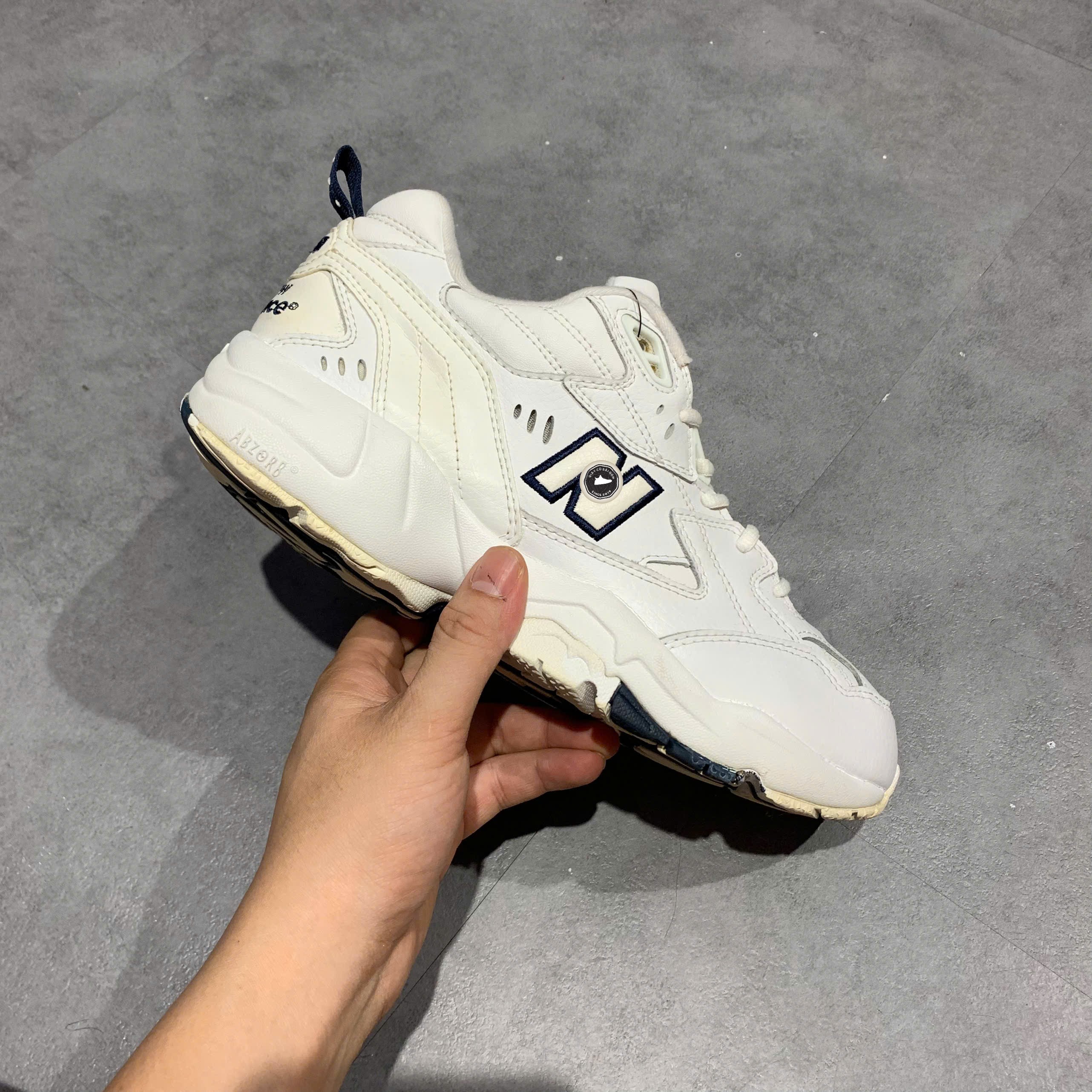 New Balance 608v5 White Navy - WX608WT - Size 41.5 - GIÀY 2HAND CHÍNH HÃNG PVN26064