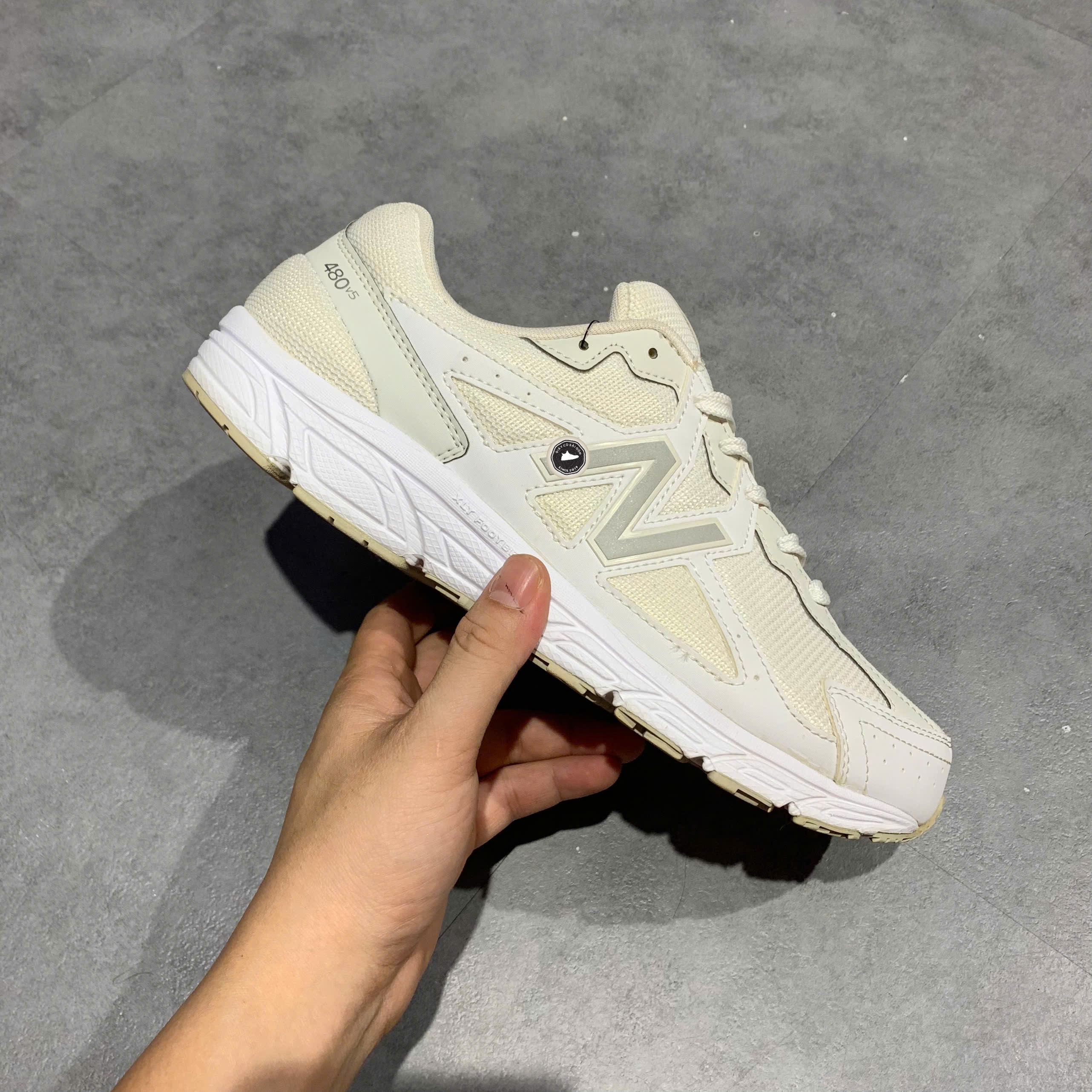 New Balance 480v5 Beige - W480KW5 - Size 41 - GIÀY 2HAND CHÍNH HÃNG PVN26117