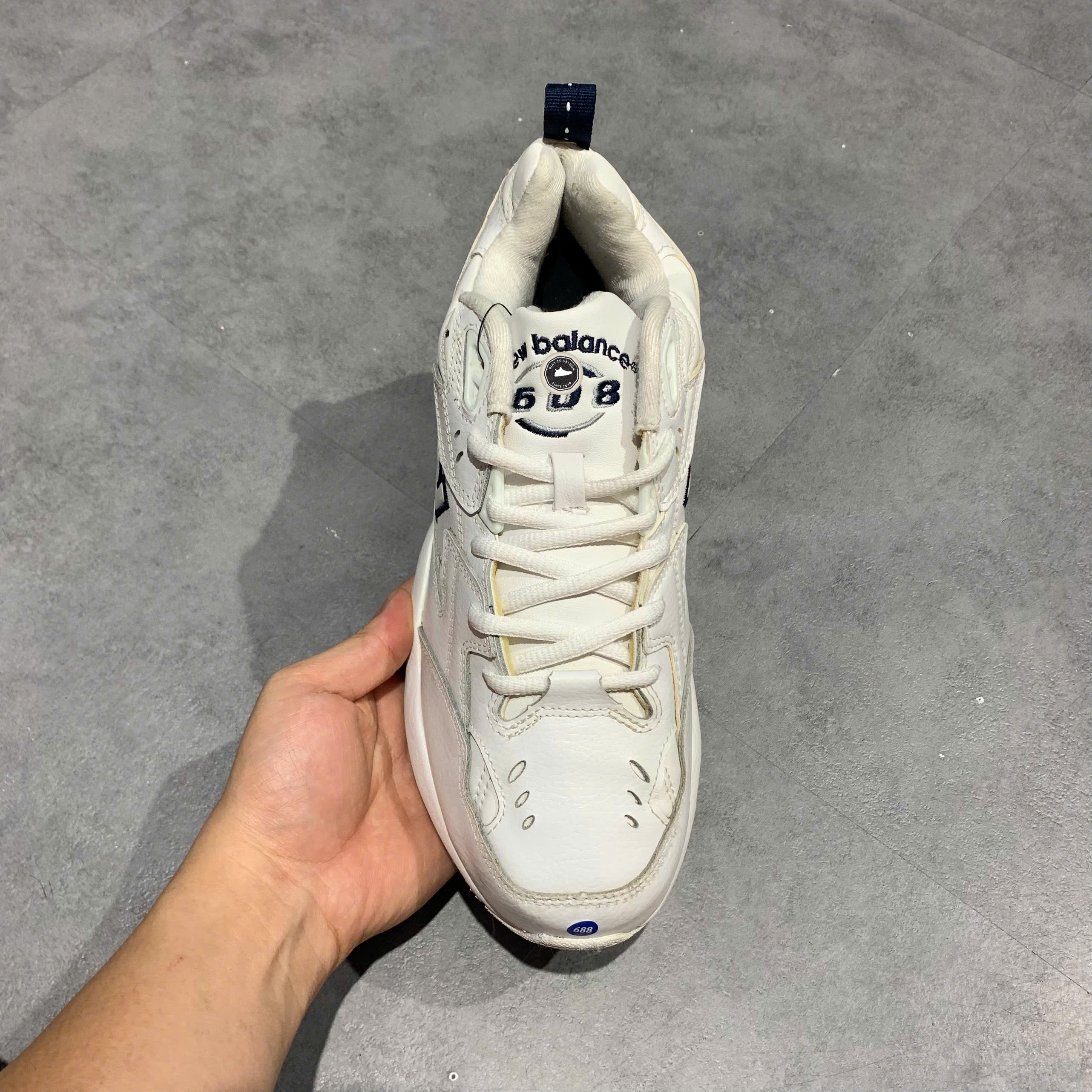 New Balance 608 White Navy - WX608WT - Size 41.5 - GIÀY 2HAND CHÍNH HÃNG PVN26071