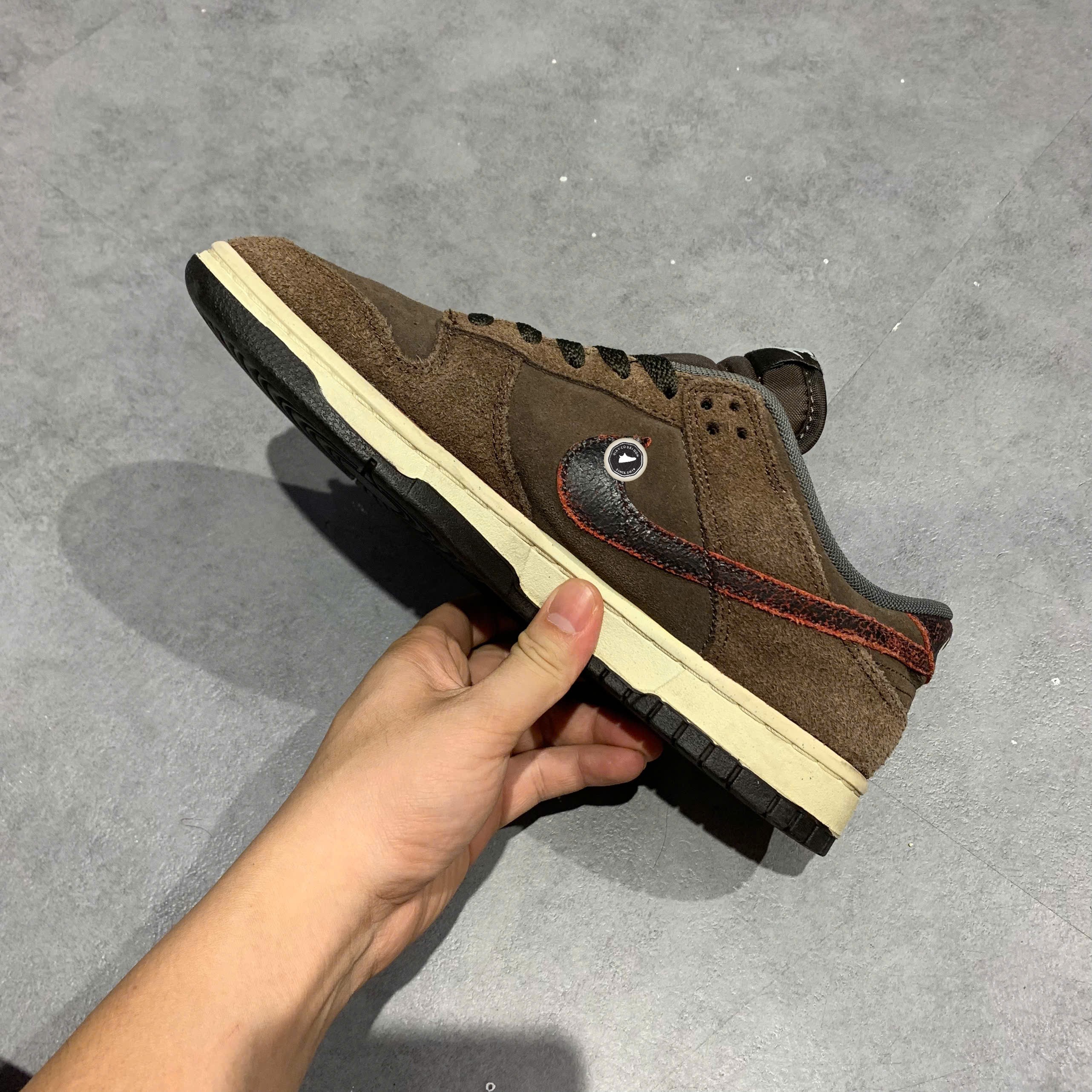 Nike Dunk Low Baroque Brown - DQ8801-200 - Size 41 - GIÀY 2HAND CHÍNH HÃNG PVN26254