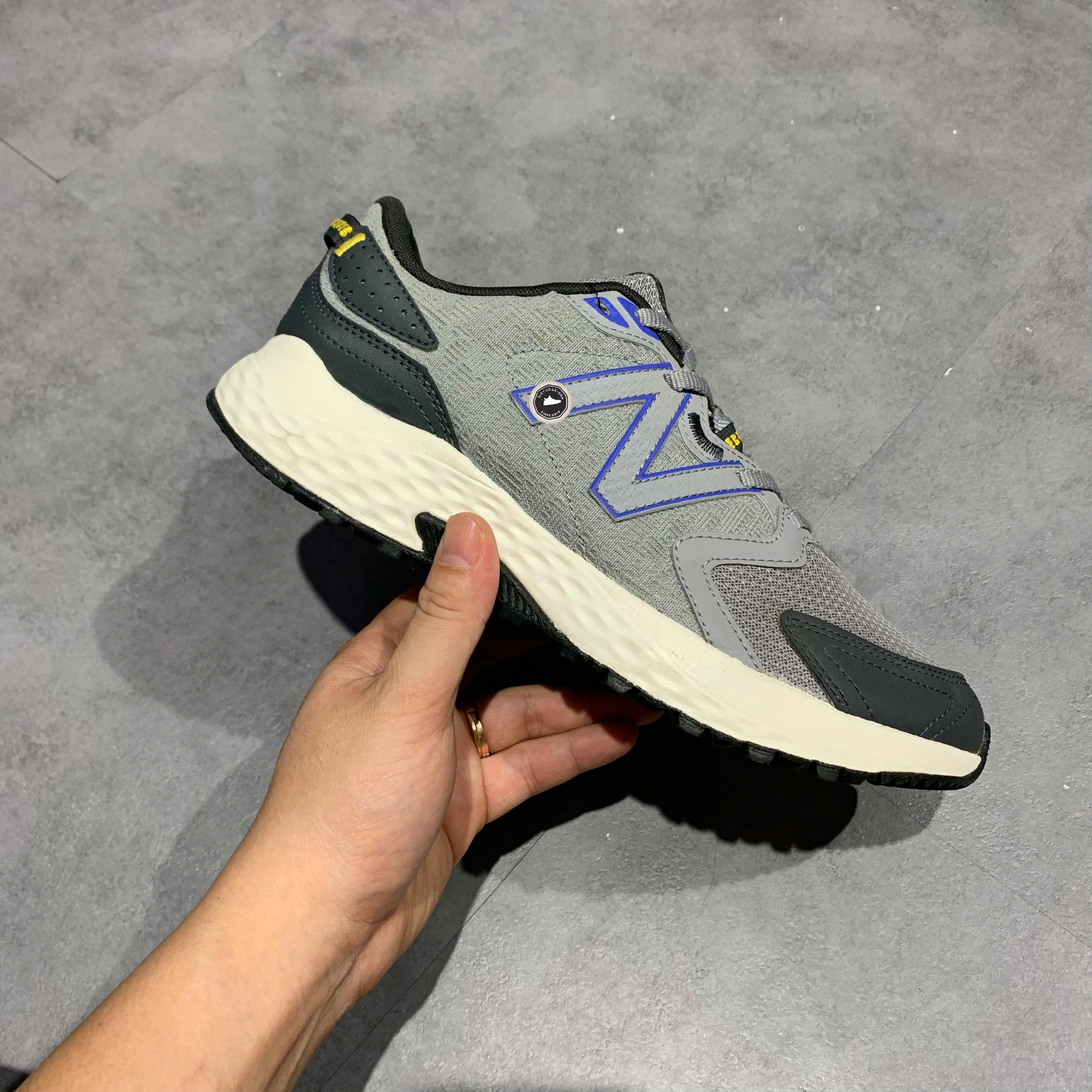 New Balance 410v7 Trail Slate Grey Marine Blue - MT410TO7 - Size 41.5 - GIÀY 2HAND CHÍNH HÃNG PVN25518