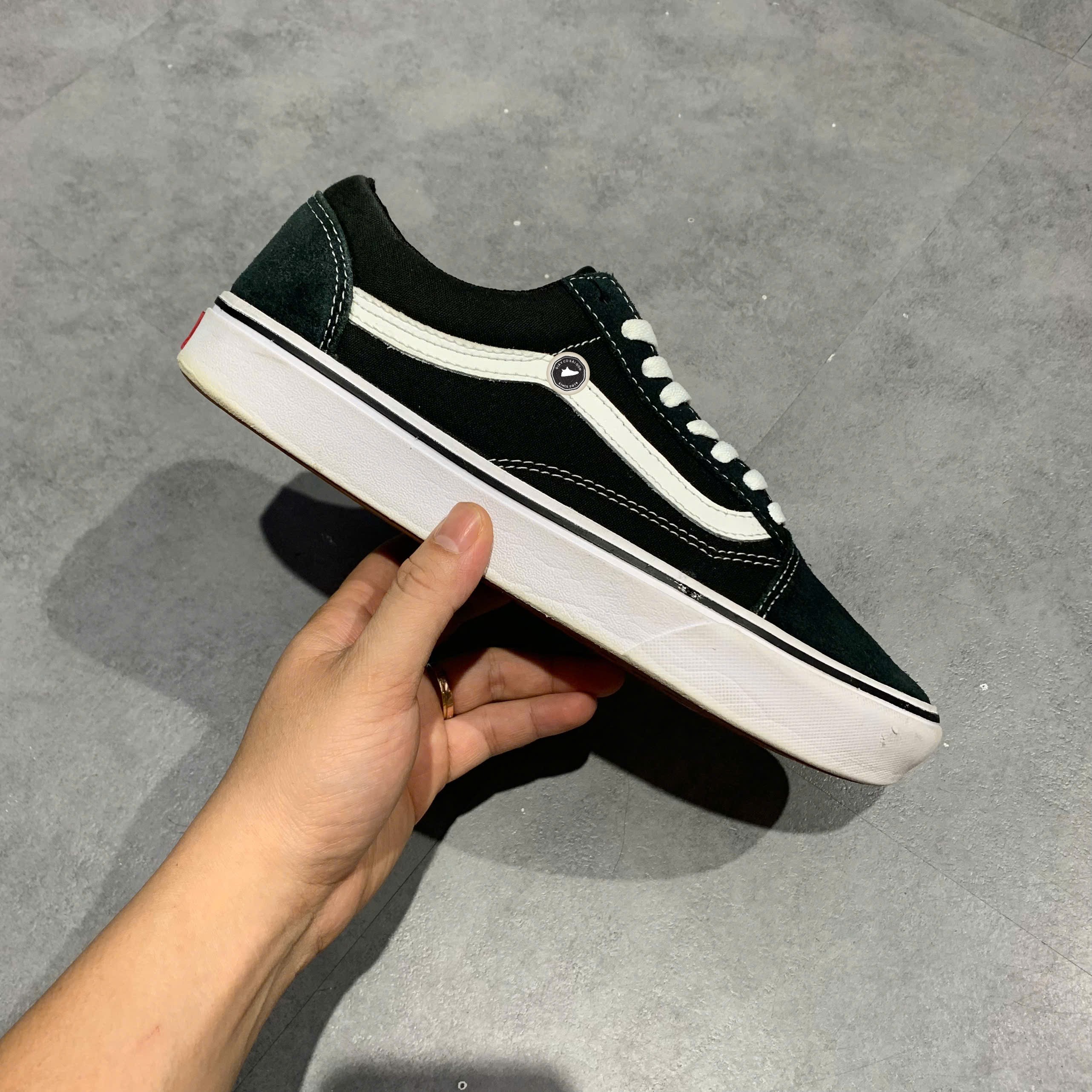 Vans Old Skool Black White - VN000D3HY28 - Size 41 - GIÀY 2HAND CHÍNH HÃNG PVN26250