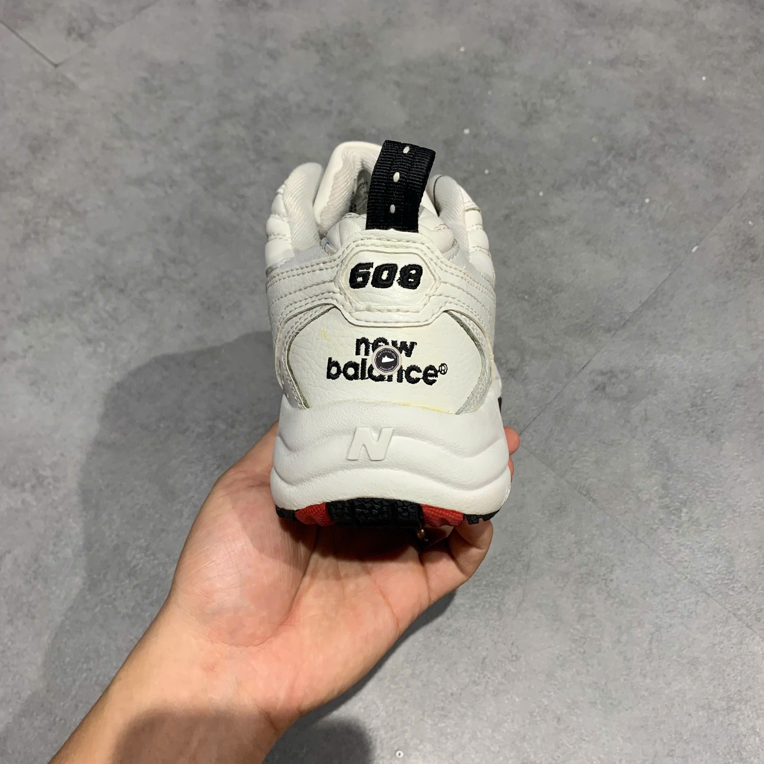 New Balance 608v1 White Black Red - WX608RV1 - Size 40 - GIÀY 2HAND CHÍNH HÃNG PVN25816