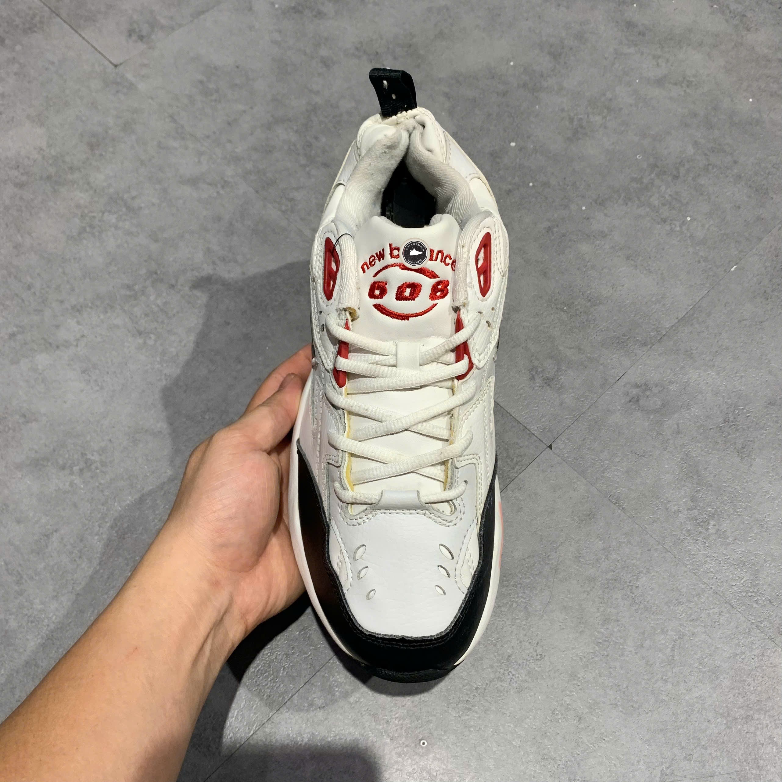 New Balance 608v1 White Black Red - WX608RV1 - Size 40 - GIÀY 2HAND CHÍNH HÃNG PVN25816