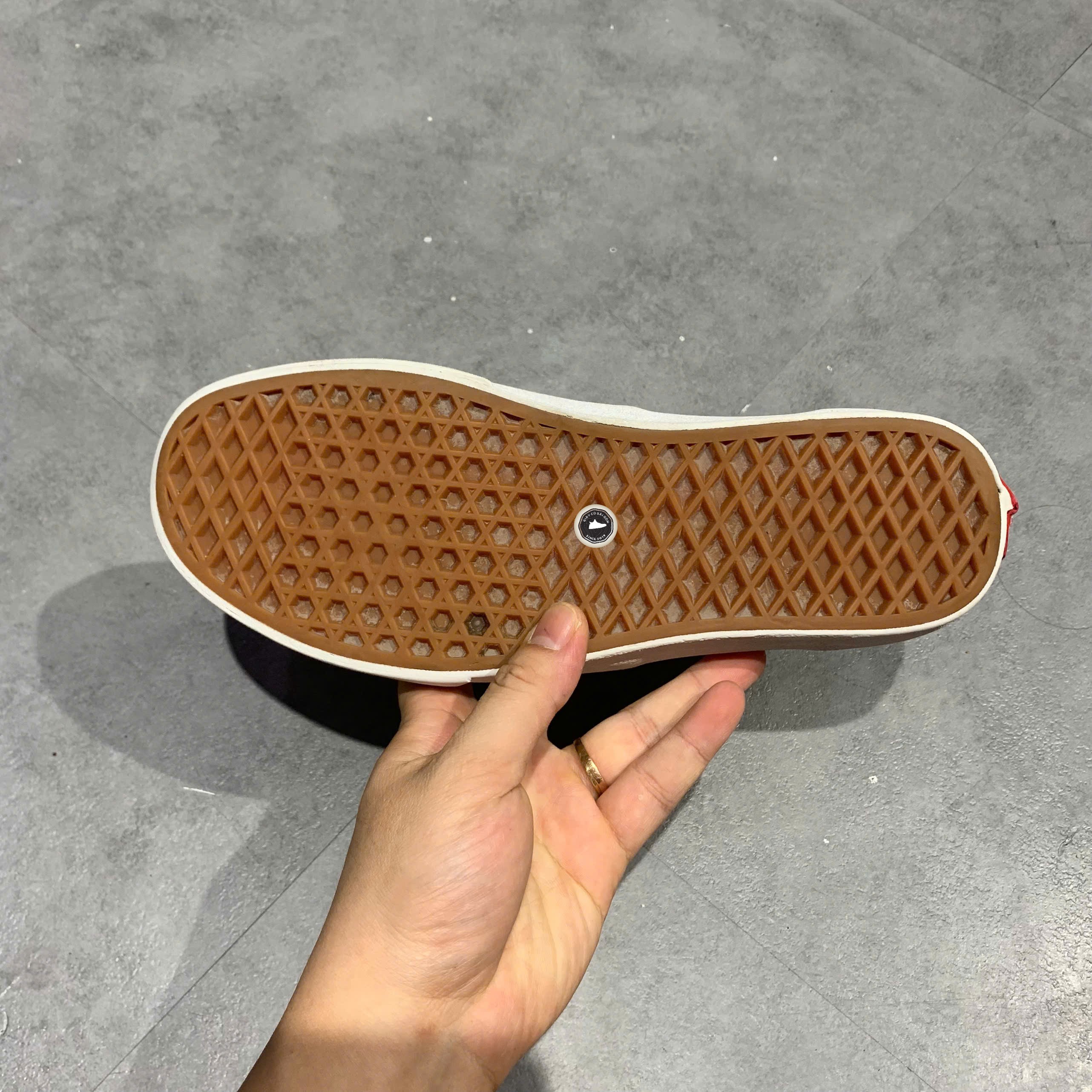 Vans Authentic Pig Suede Ochre - VN0A38EMU58 - Size 38.5 - GIÀY 2HAND CHÍNH HÃNG PVN26219