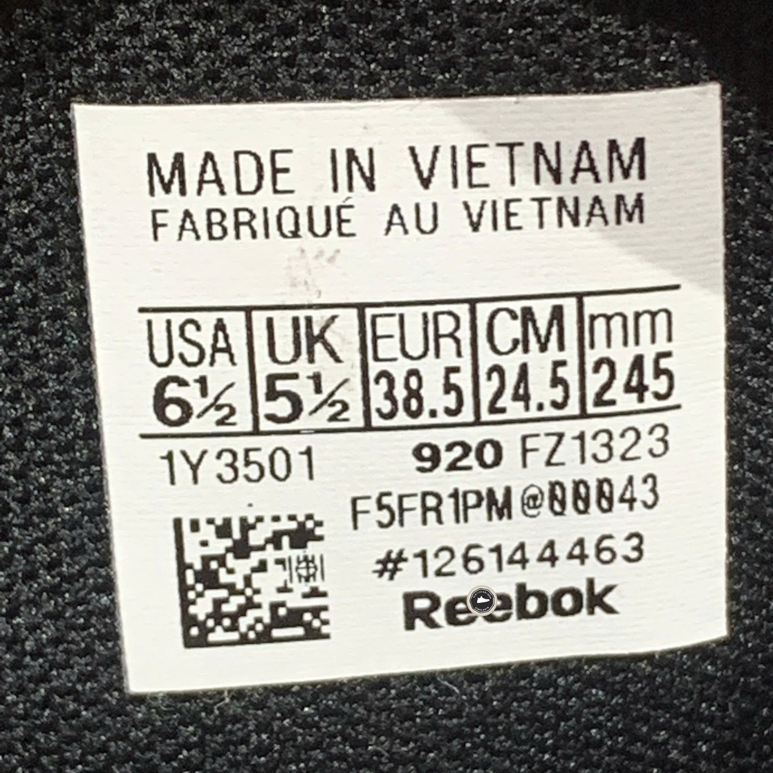 Reebok Royal Turbo Impulse 2.0 - FZ1323 - Size 38.5 - GIÀY 2HAND CHÍNH HÃNG PVN26271
