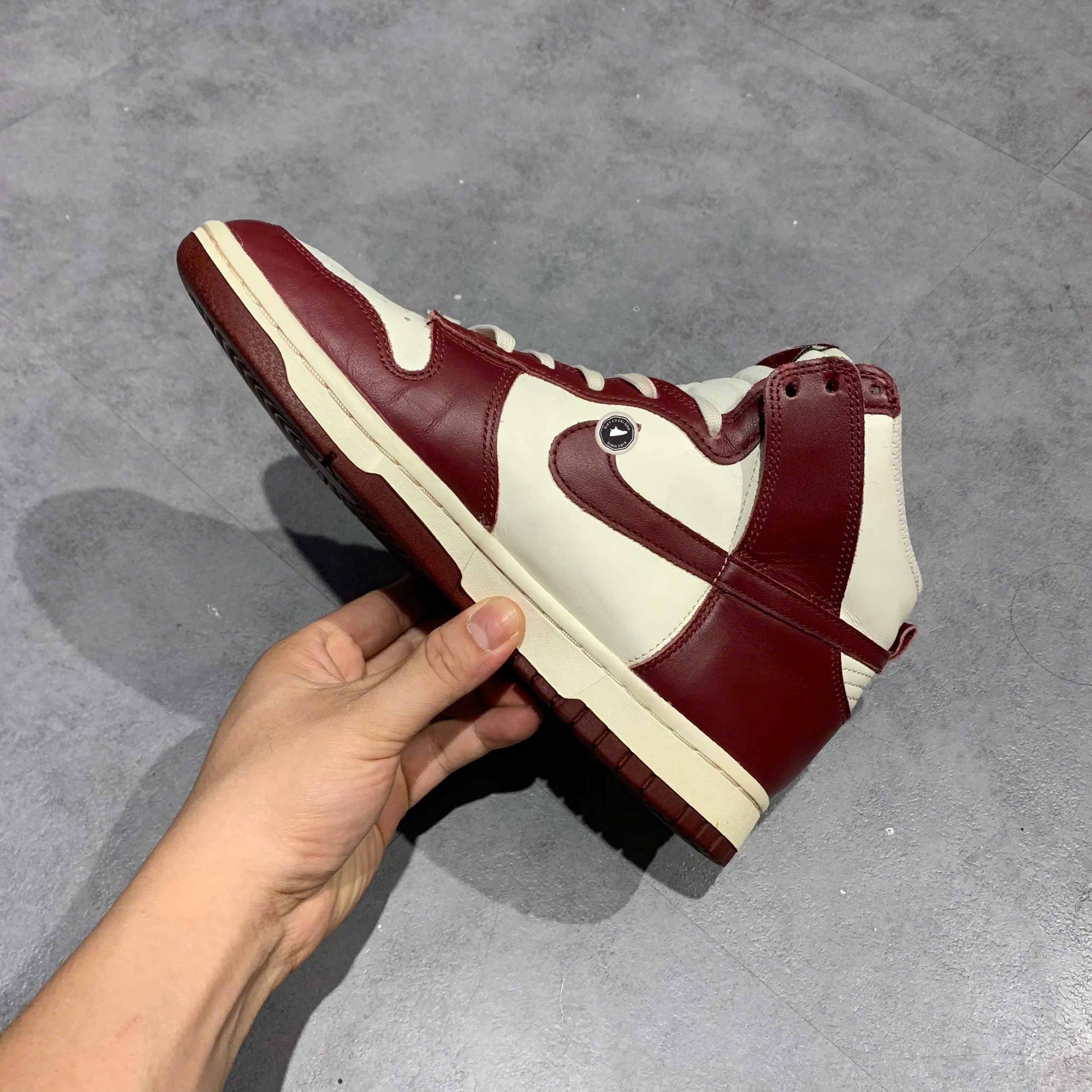 Nike Dunk High Team Red - DD1869-101 - Size 39 - GIÀY 2HAND CHÍNH HÃNG PVN26275