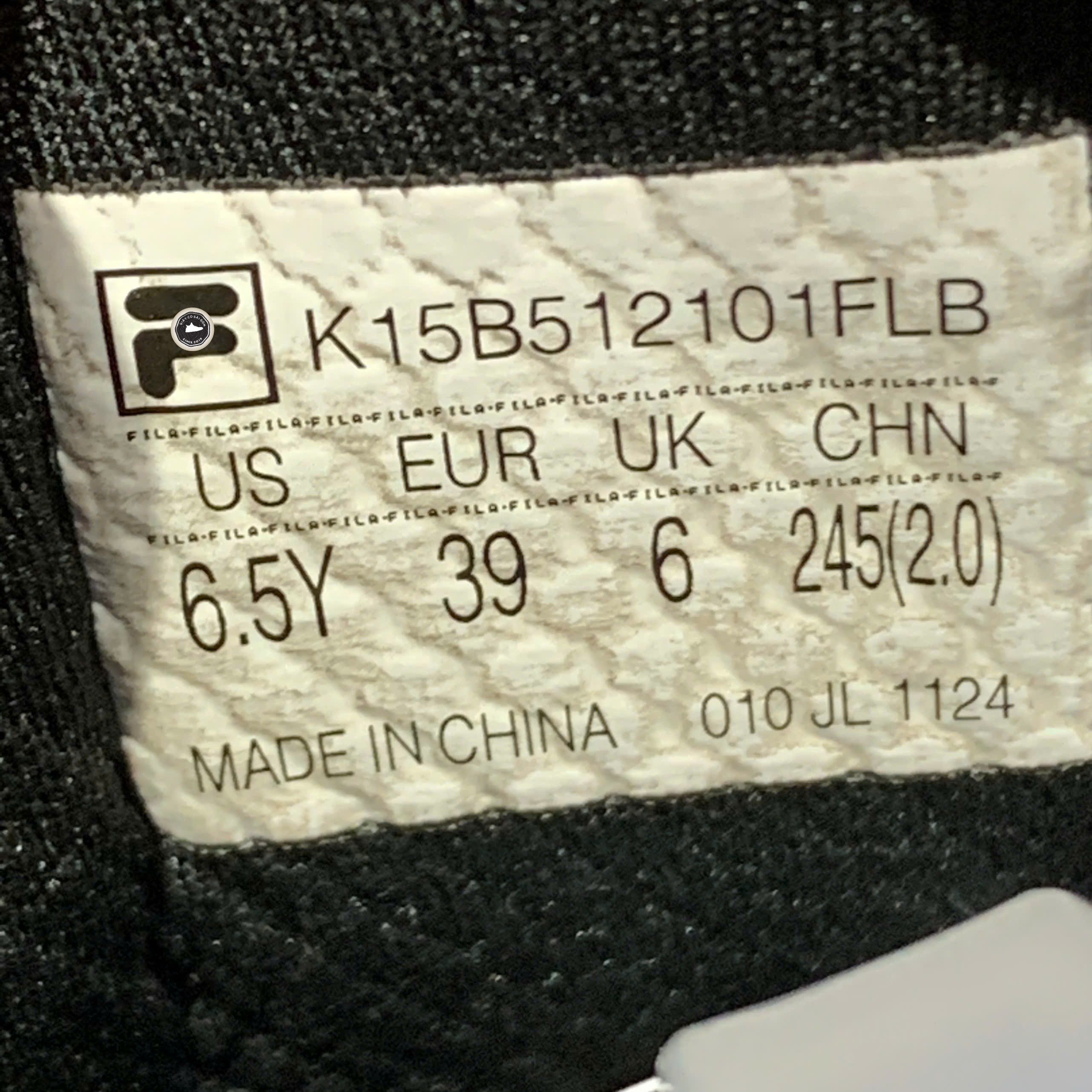 Giày Fila Speed 5 Turbo Yellow Black K15B512101FLB - Size 39 - GIÀY 2HAND CHÍNH HÃNG PVN26080
