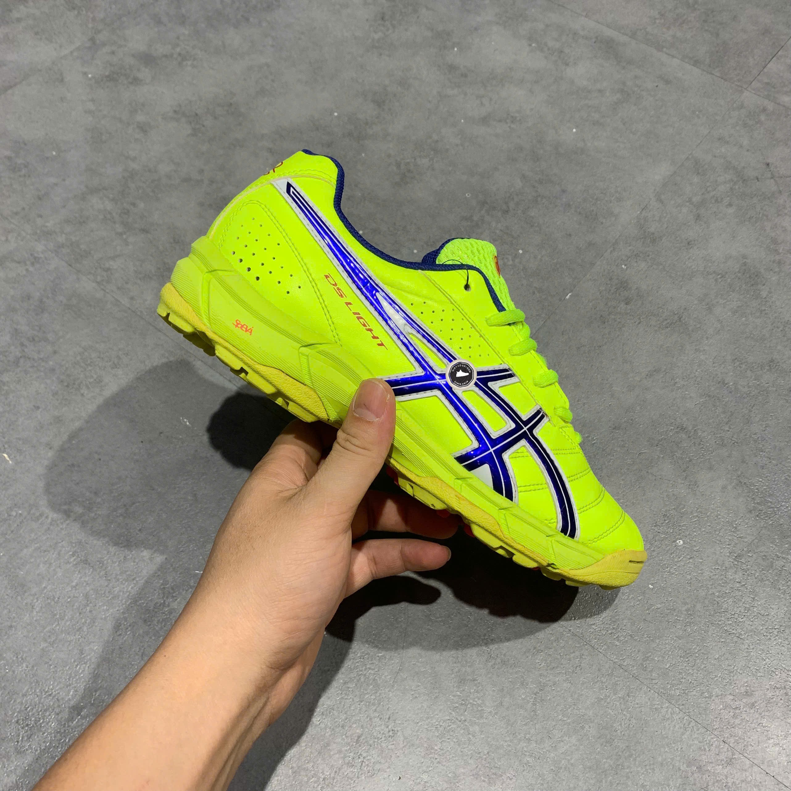 Asics DS Light WD 6 Flash Yellow Indigo Blue - TSI739 - Size 39 - GIÀY 2HAND CHÍNH HÃNG PVN26192