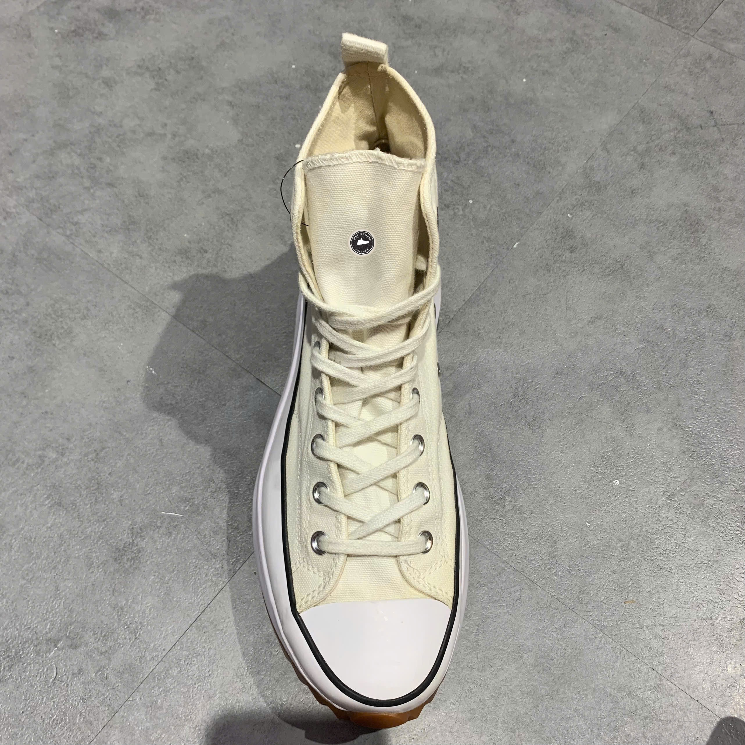 Converse Run Star Hike High Top 'White Black Gum' - 166799C - Size 45 - GIÀY 2HAND CHÍNH HÃNG PVN25946