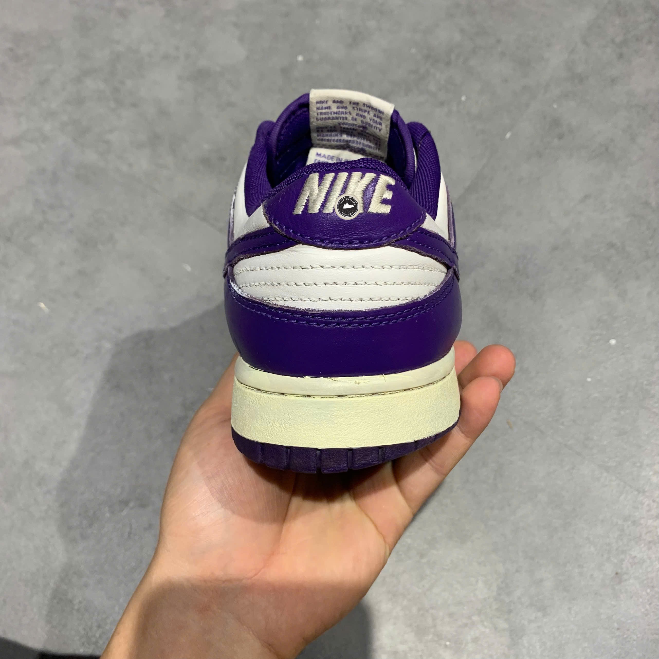 Nike Dunk Low Championship Court Purple - DD1391-104 - Size 43 - GIÀY 2HAND CHÍNH HÃNG PVN26259