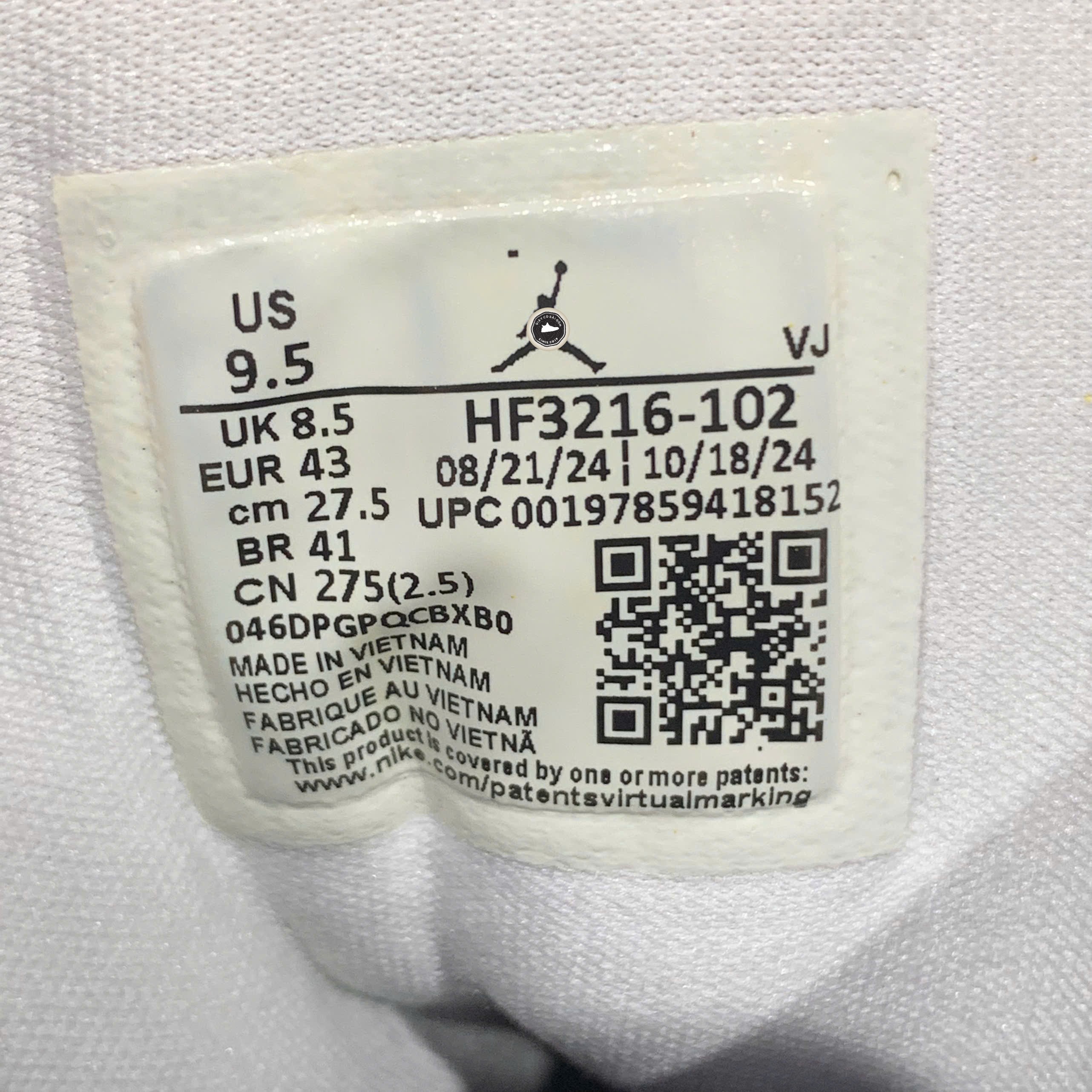 Air Jordan 1 Mid SE Dark Pony - HF3216-102 - Size 43 - GIÀY 2HAND CHÍNH HÃNG PVN26163