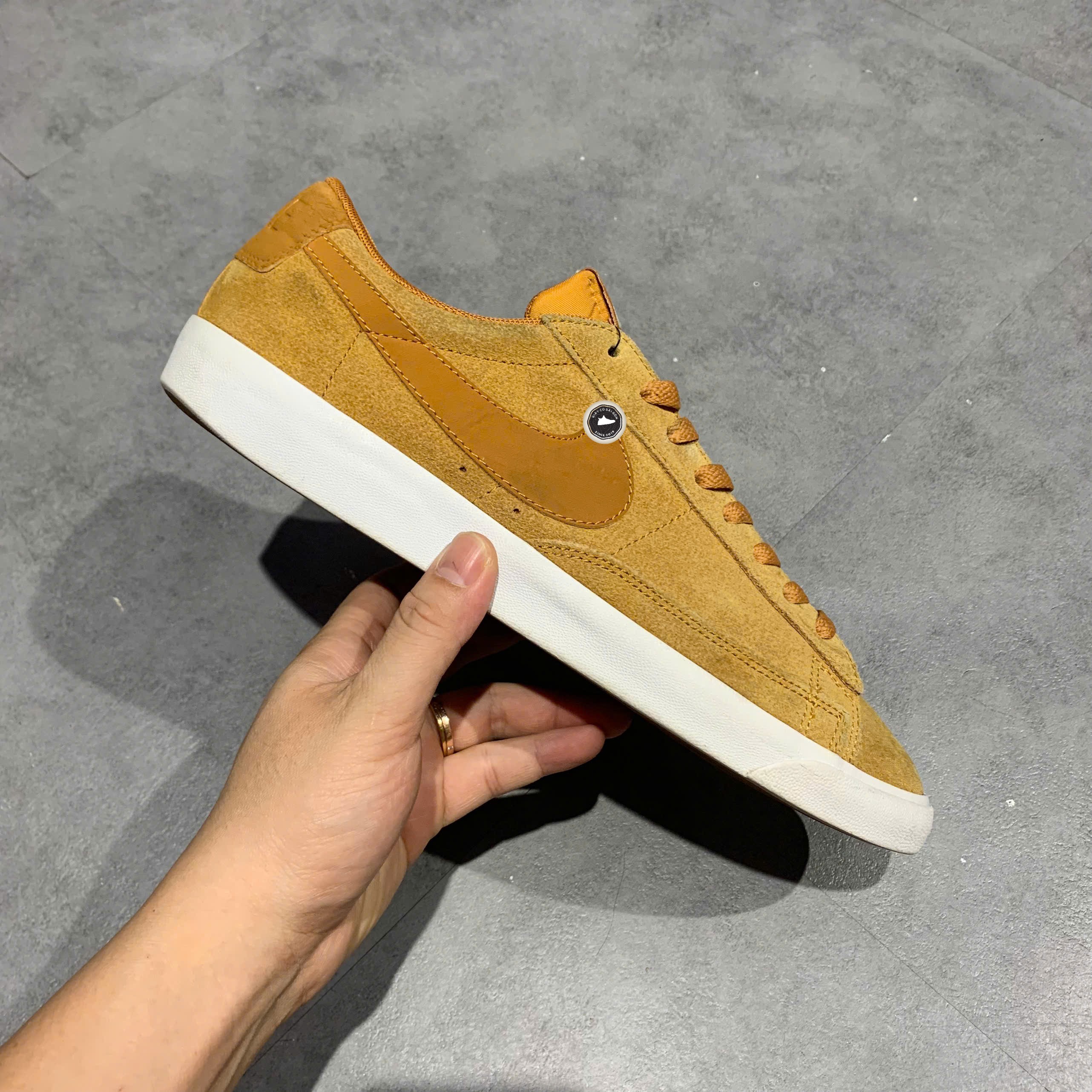Nike Blazer Low Suede Desert Ochre - AJ9516-700 - Size 43 - GIÀY 2HAND CHÍNH HÃNG PVN26245