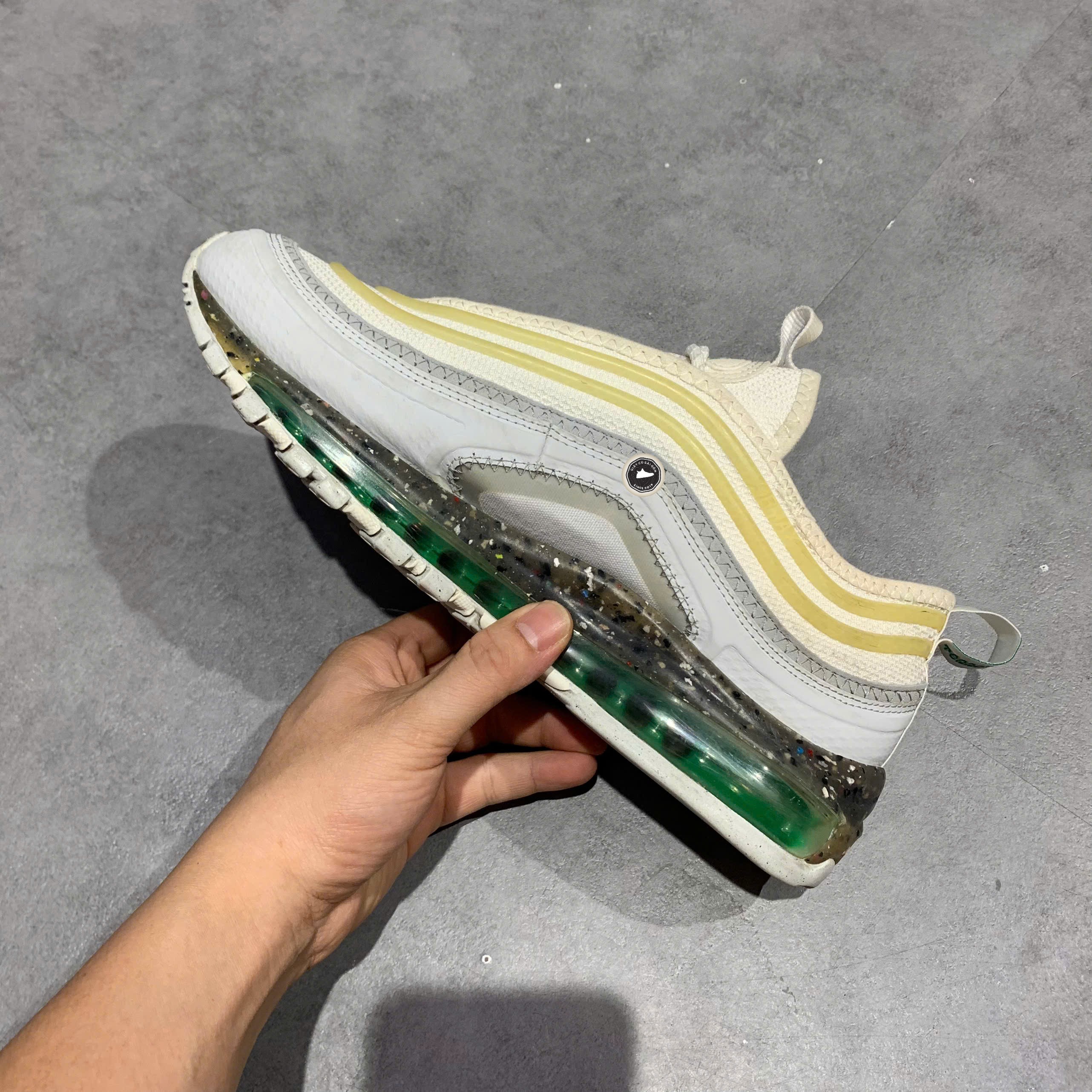 Nike Air Max 97 Terrascape Summit White Malachite - DQ3976-100 - Size 42.5 - GIÀY 2HAND CHÍNH HÃNG PVN25516