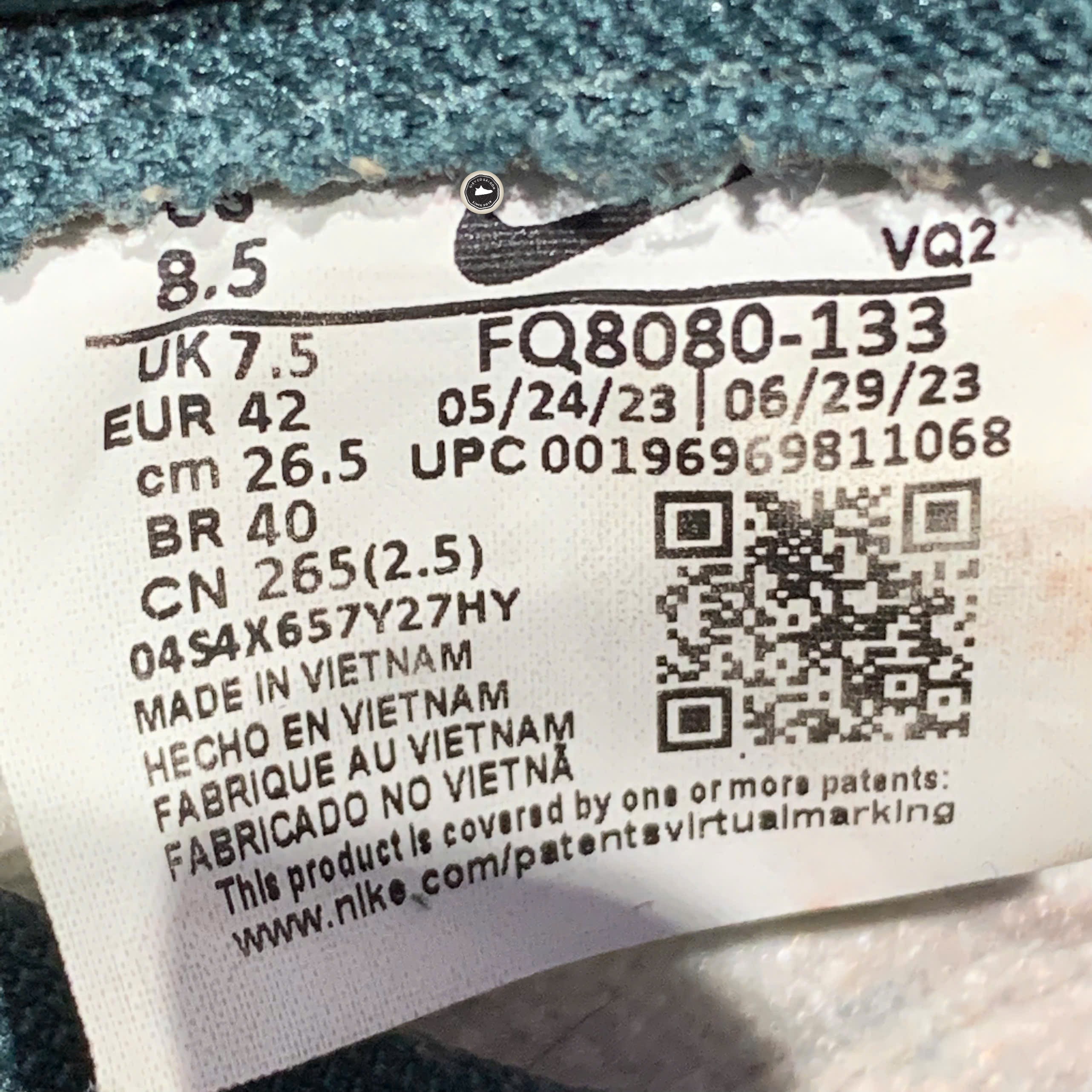 Nike Dunk Low 'Athletic Department - Deep Jungle' - FQ8080-133 - Size 42 - GIÀY 2HAND CHÍNH HÃNG PVN25267