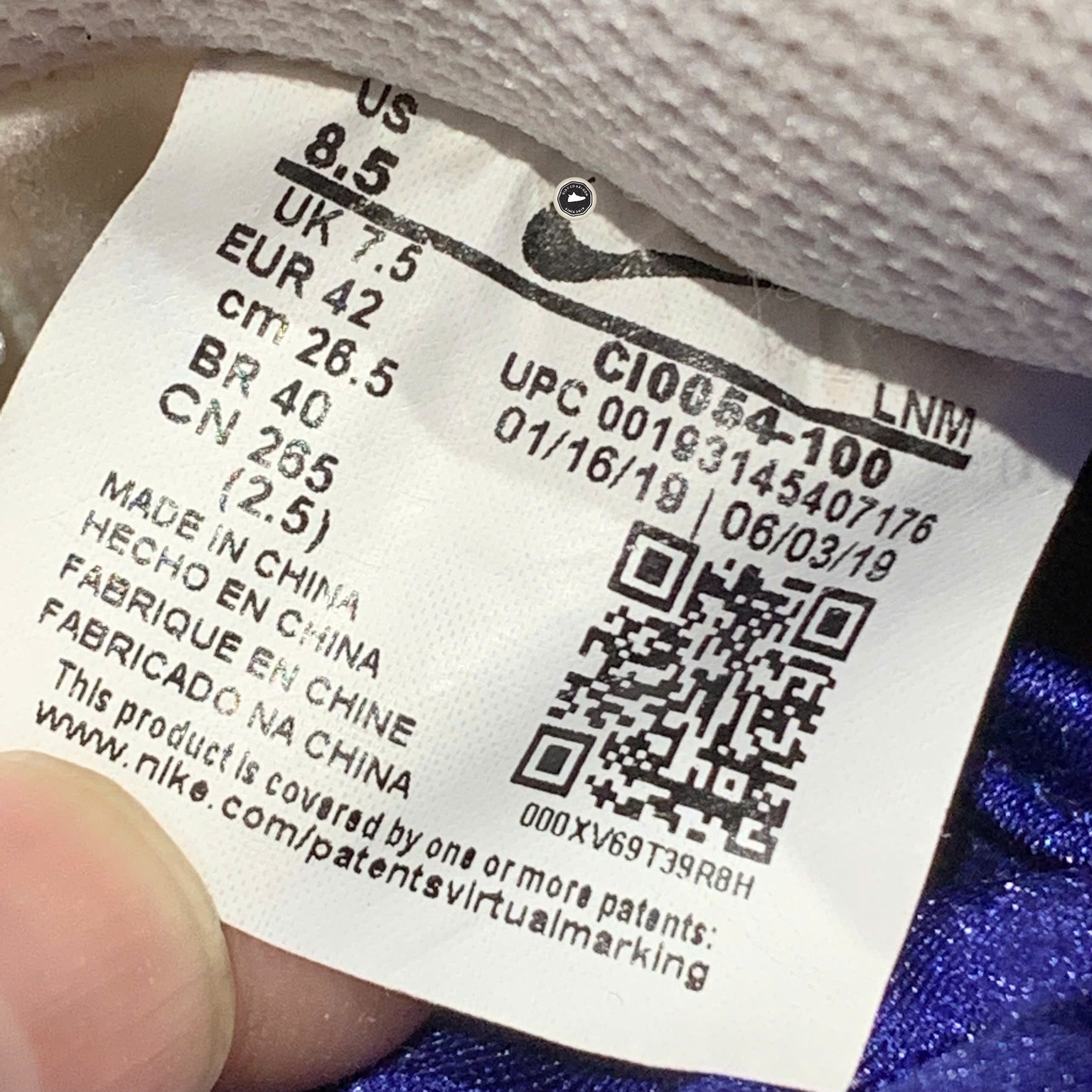 Nike Air Force 1 Type Summit White - CI0054-100 - Size 42 - GIÀY 2HAND CHÍNH HÃNG PVN25512