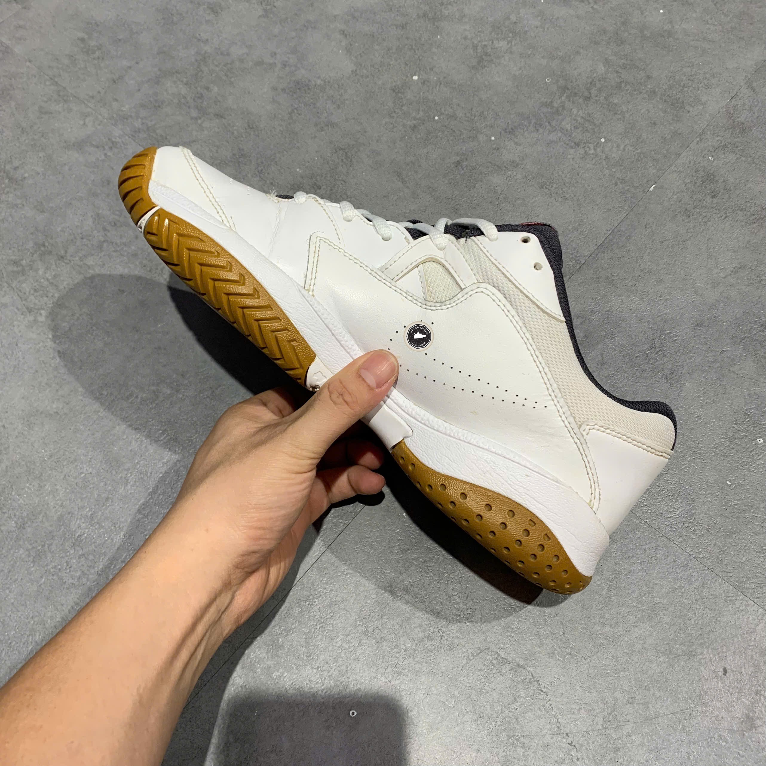 Nike Court Lite 2 White Laser Crimson - AR8836-102 - Size 42.5 - GIÀY 2HAND CHÍNH HÃNG PVN25543