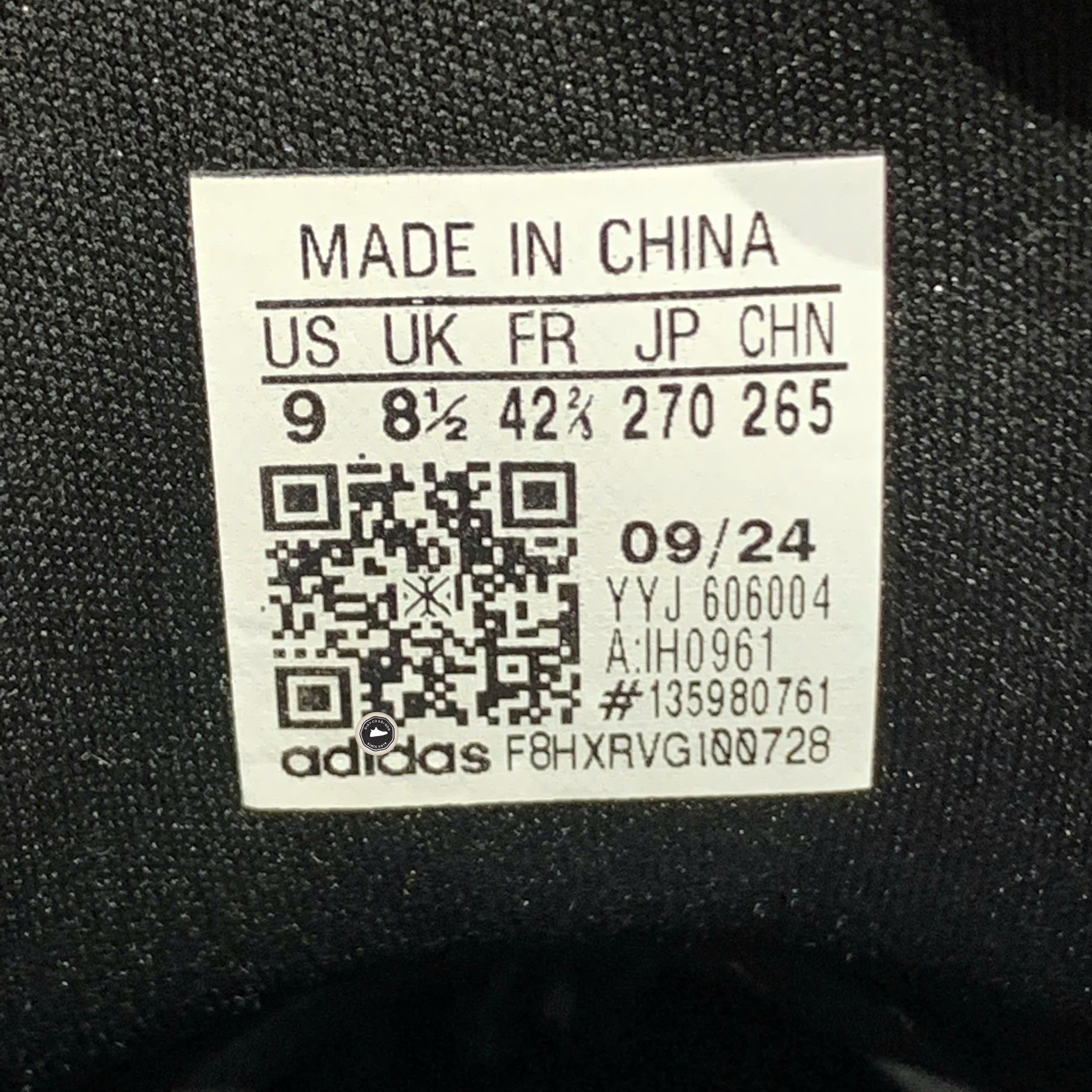Adidas Lawsuit Wonder White Core Black - IH0961 - Size 42 2/3 - GIÀY 2HAND CHÍNH HÃNG PVN26328