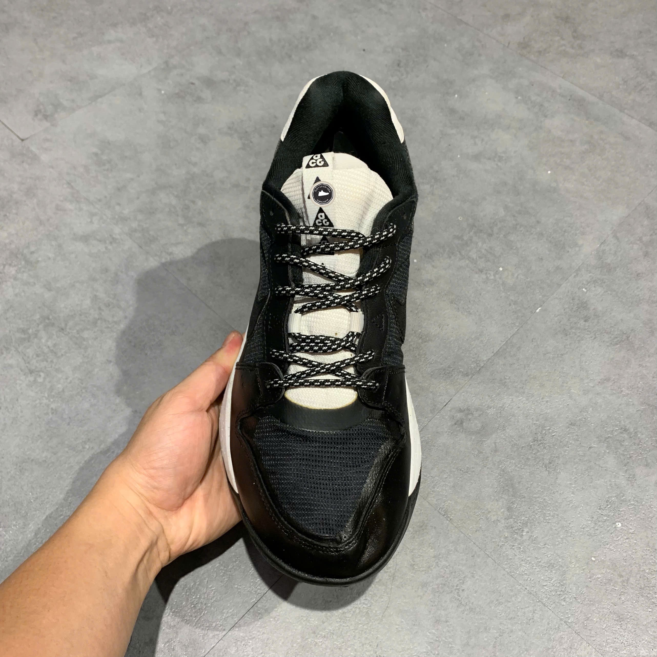 Nike ACG Lowcate 'Black White' - DX2256-001 - Size 42.5 - GIÀY 2HAND CHÍNH HÃNG PVN26314