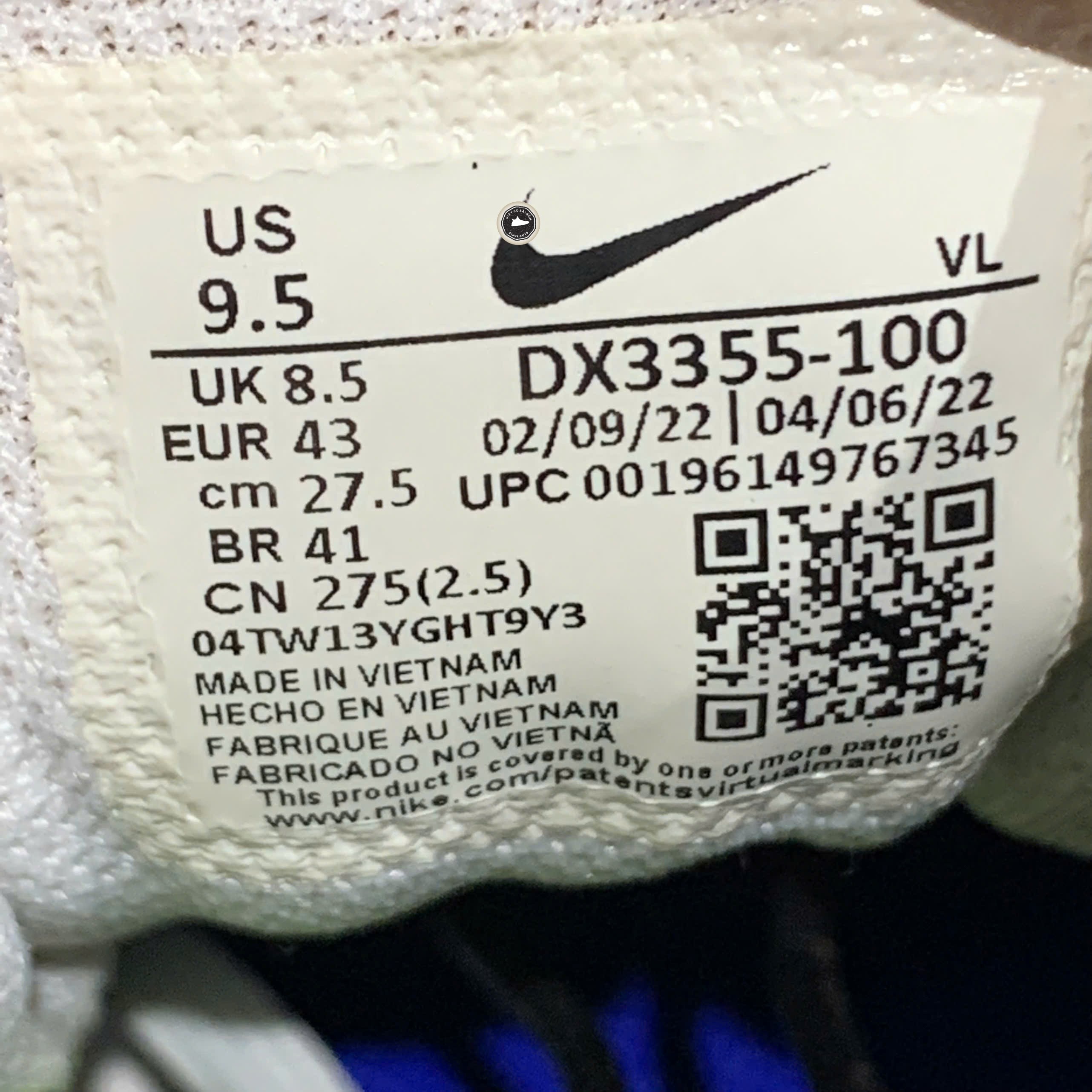 Nike Air Zoom Winflo 9 White Bright Crimson - DX3355-100 - Size 43 - GIÀY 2HAND CHÍNH HÃNG PVN26294
