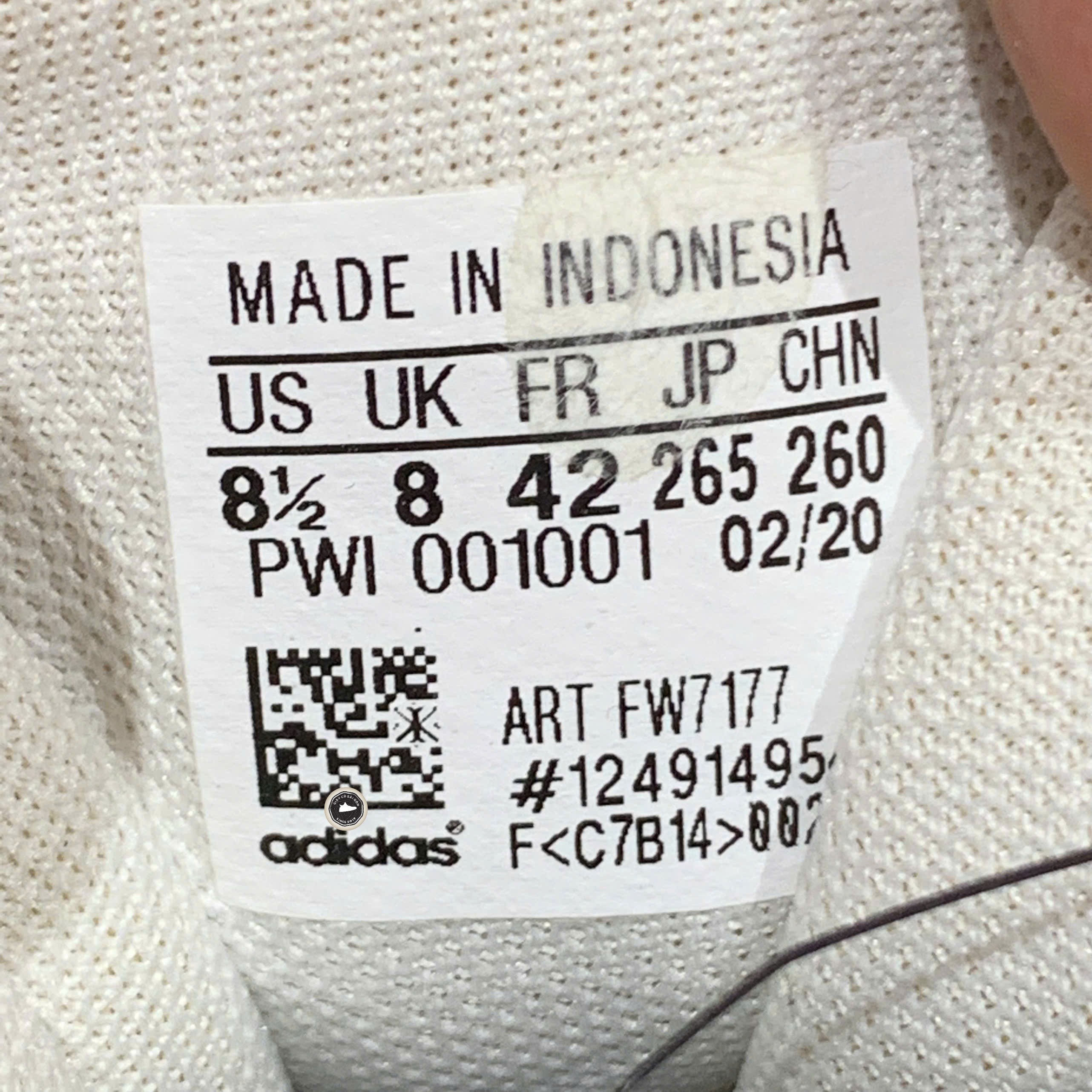 Adidas Quadcube CC 'White Signal Green' - FW7177 - Size 42 - GIÀY 2HAND CHÍNH HÃNG PVN26378