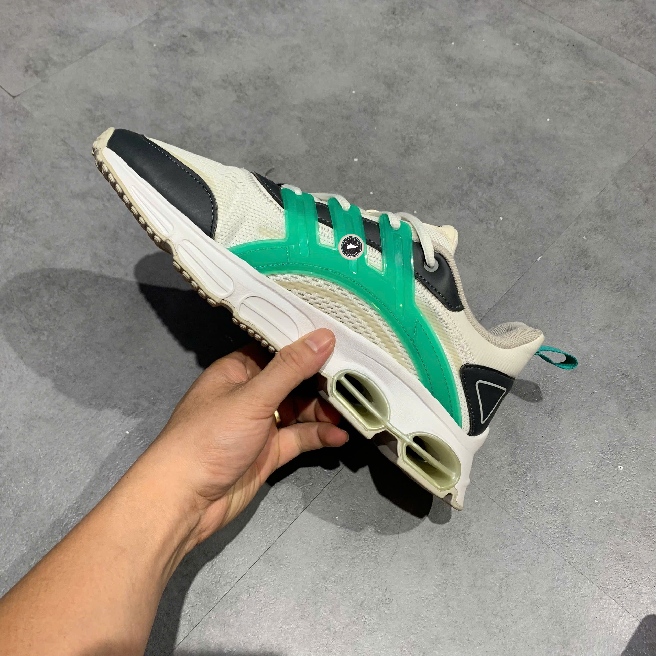 Adidas Quadcube CC 'White Signal Green' - FW7177 - Size 42 - GIÀY 2HAND CHÍNH HÃNG PVN26378