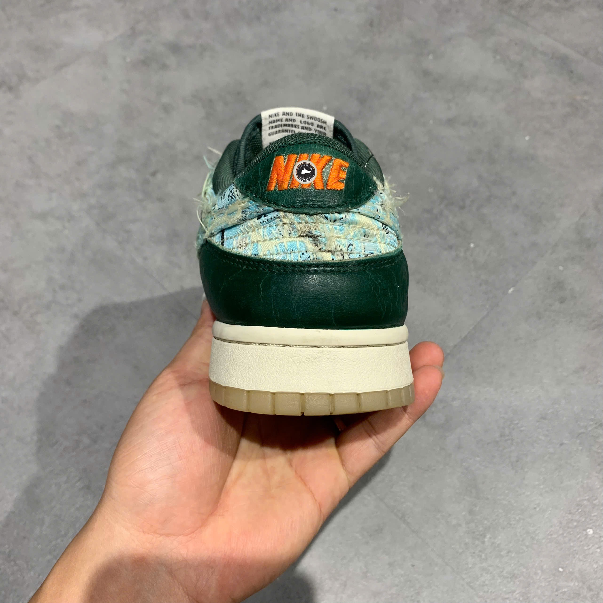 Nike Dunk Low Hoops Fireball - HF5693-141 - Size 42.5 - GIÀY 2HAND CHÍNH HÃNG PVN26412