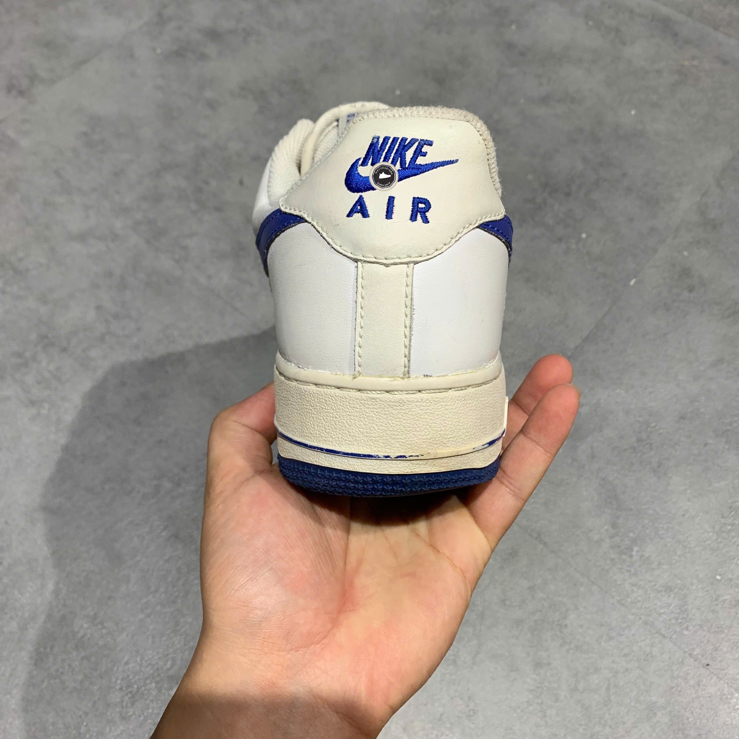 Nike Air Force 1 Low '07 White Varsity Royal - 315122-147 - Size 43 - GIÀY 2HAND CHÍNH HÃNG PVN25996