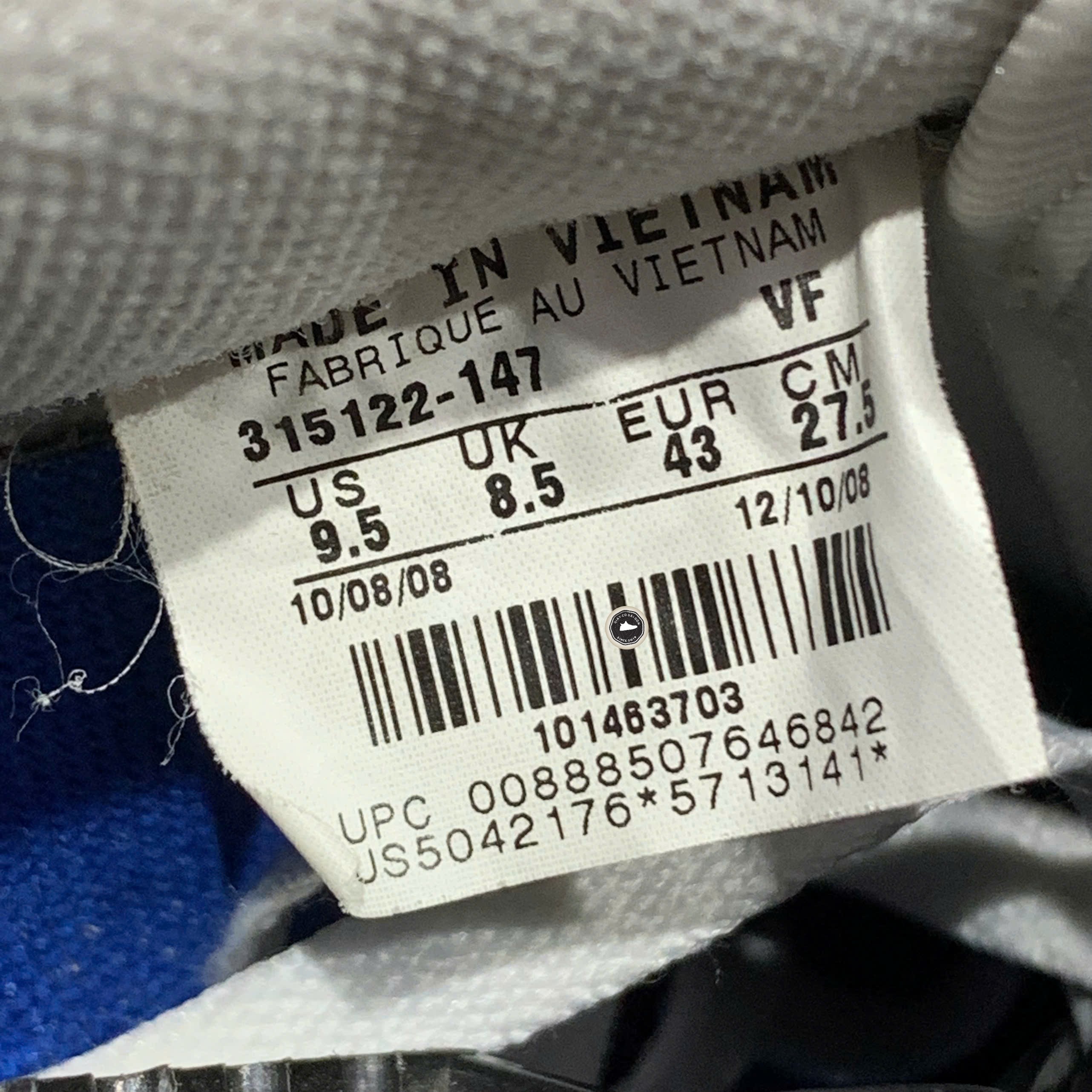 Nike Air Force 1 Low '07 White Varsity Royal - 315122-147 - Size 43 - GIÀY 2HAND CHÍNH HÃNG PVN25996