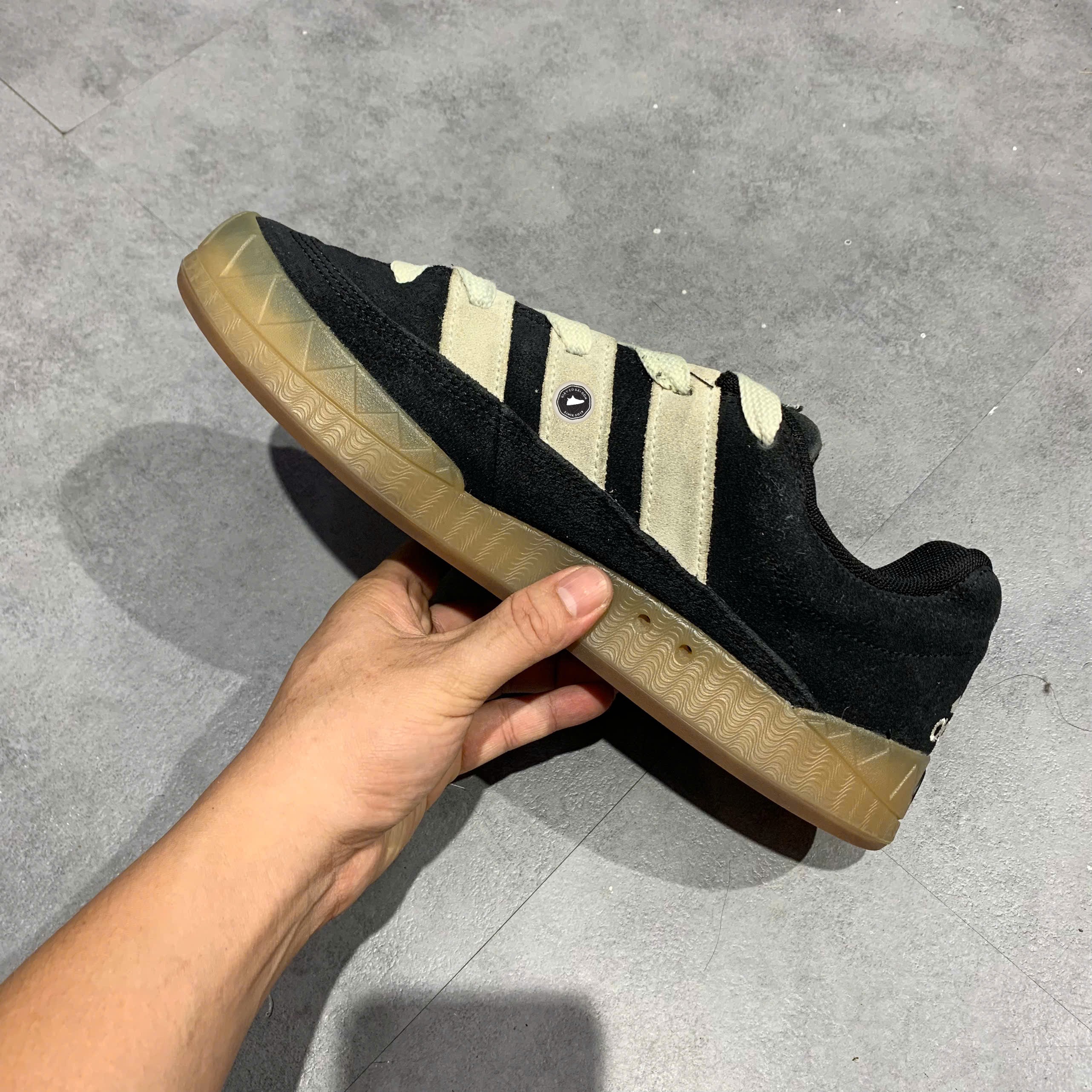 Adidas Adimatic Core Black Off White Gum - IE2224 - Size 43 1/3 - GIÀY 2HAND CHÍNH HÃNG PVN26332