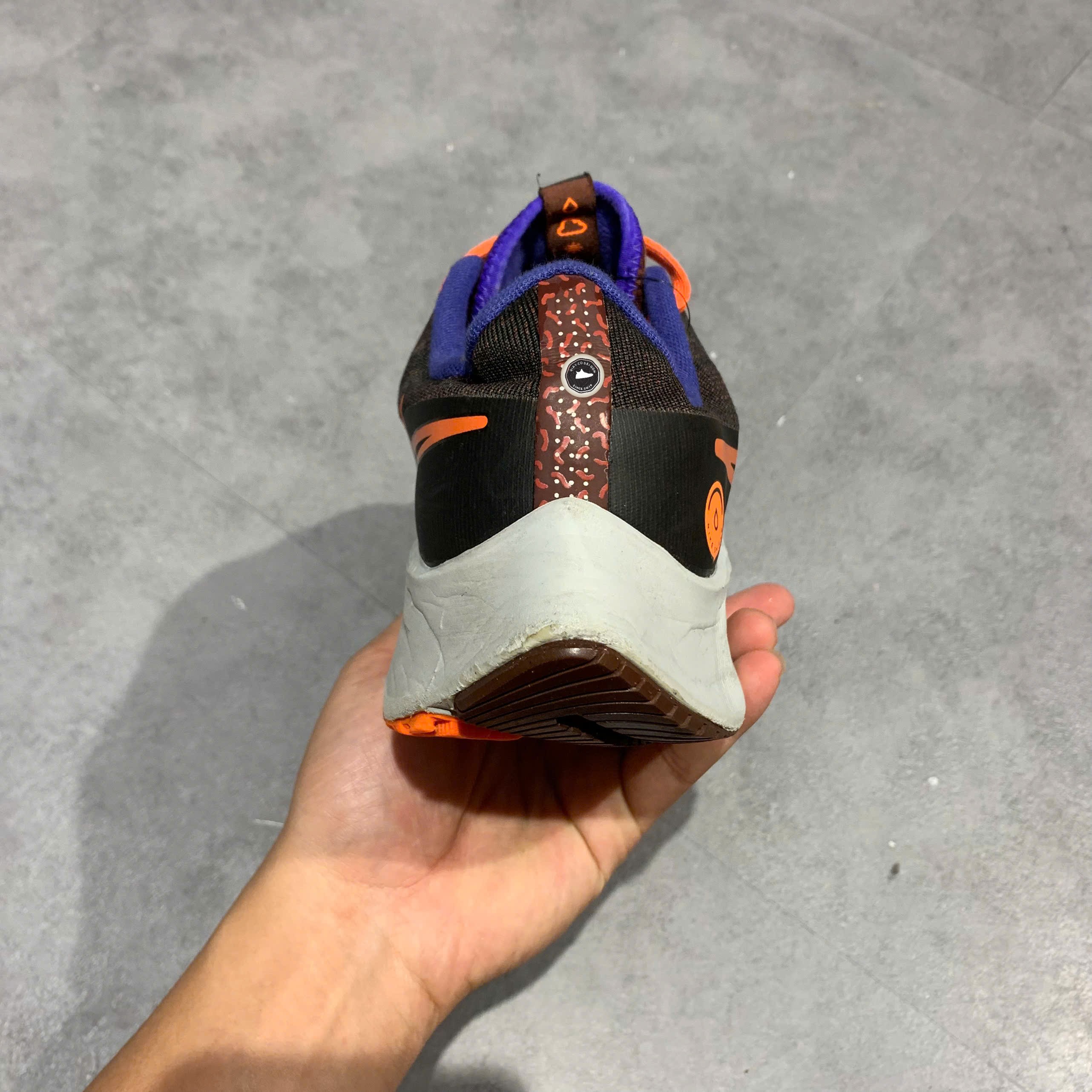 Nike Air Zoom Pegasus 38 Shield Black Total Orange - DC4073-003 - Size 44 - GIÀY 2HAND CHÍNH HÃNG PVN26309