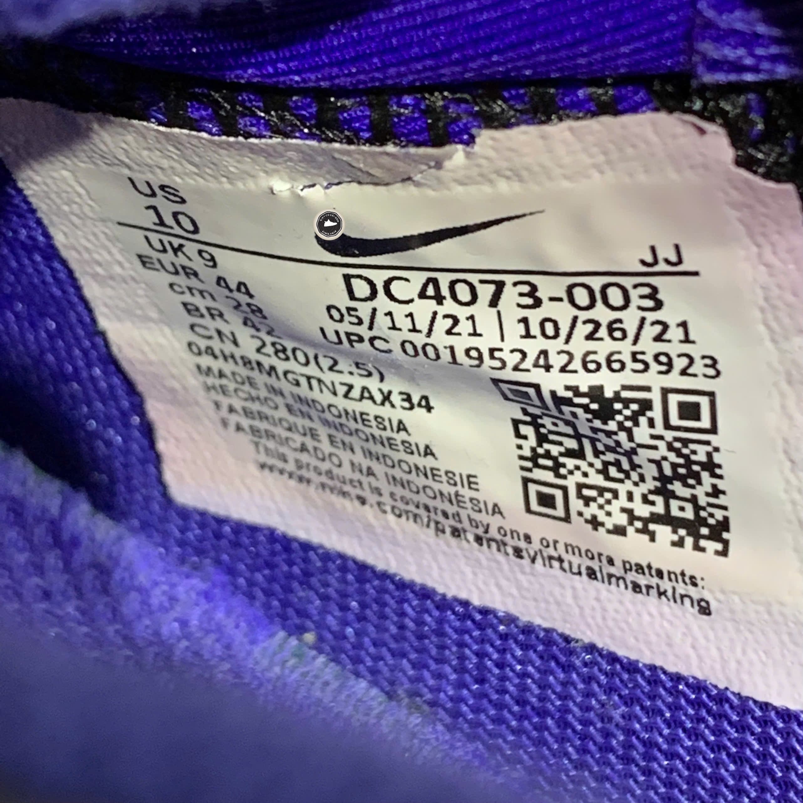 Nike Air Zoom Pegasus 38 Shield Black Total Orange - DC4073-003 - Size 44 - GIÀY 2HAND CHÍNH HÃNG PVN26309