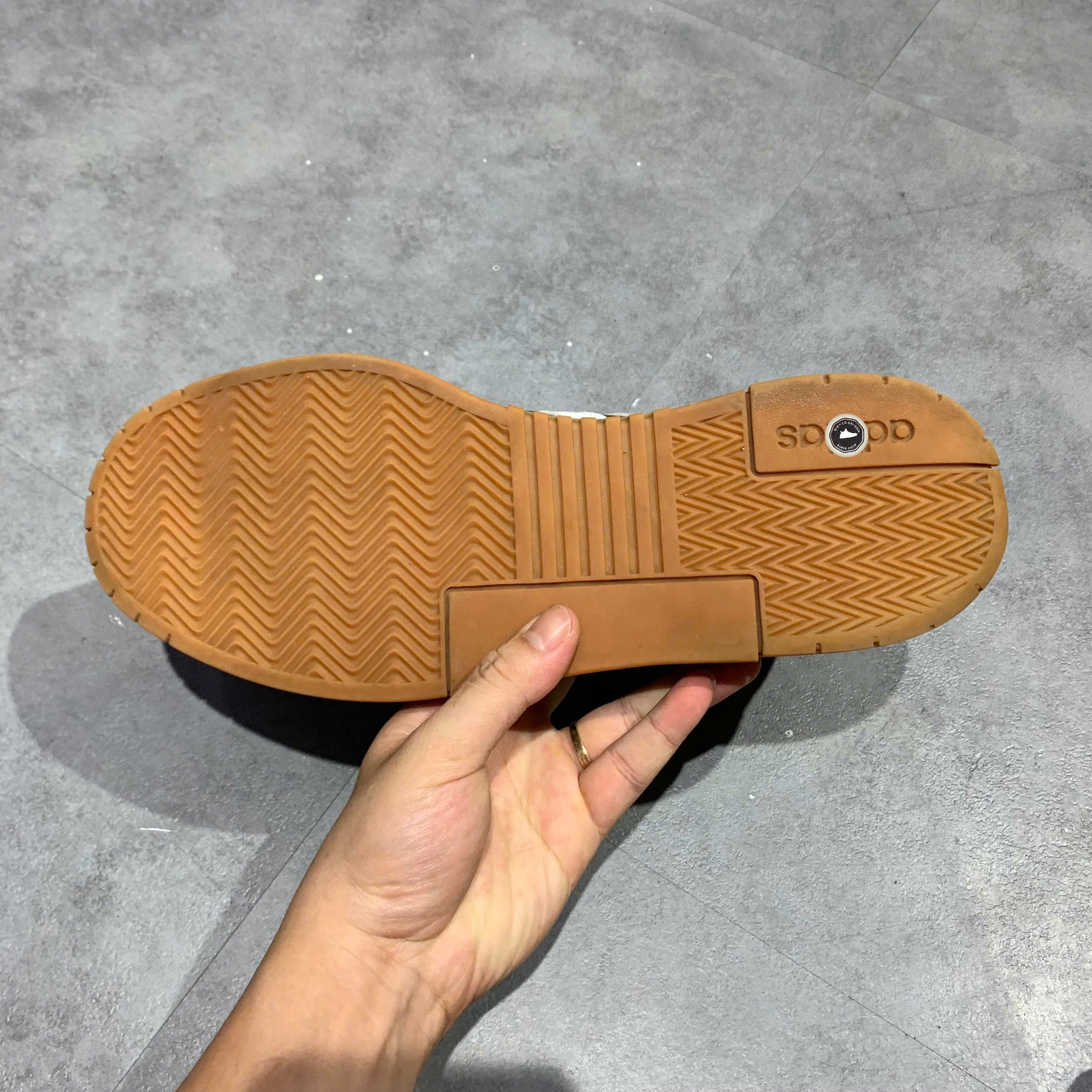 Adidas Gradas Core Black Gum - FX9305 - Size 44 2/3 - GIÀY 2HAND CHÍNH HÃNG PVN26406