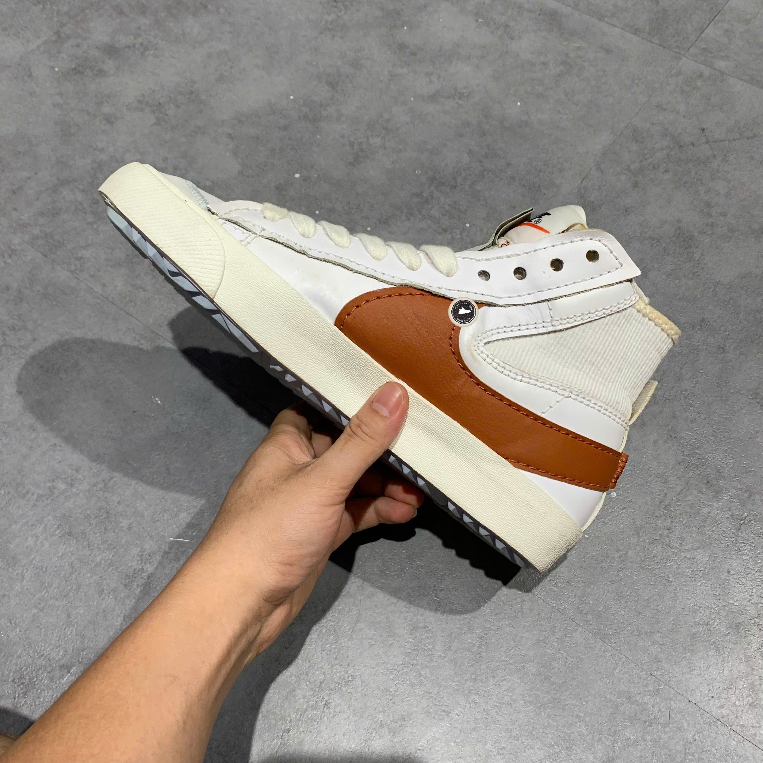 Nike Blazer Mid '77 Jumbo 'Dark Russet' - DD3111-101 - Size 43 - GIÀY 2HAND CHÍNH HÃNG PVN26370