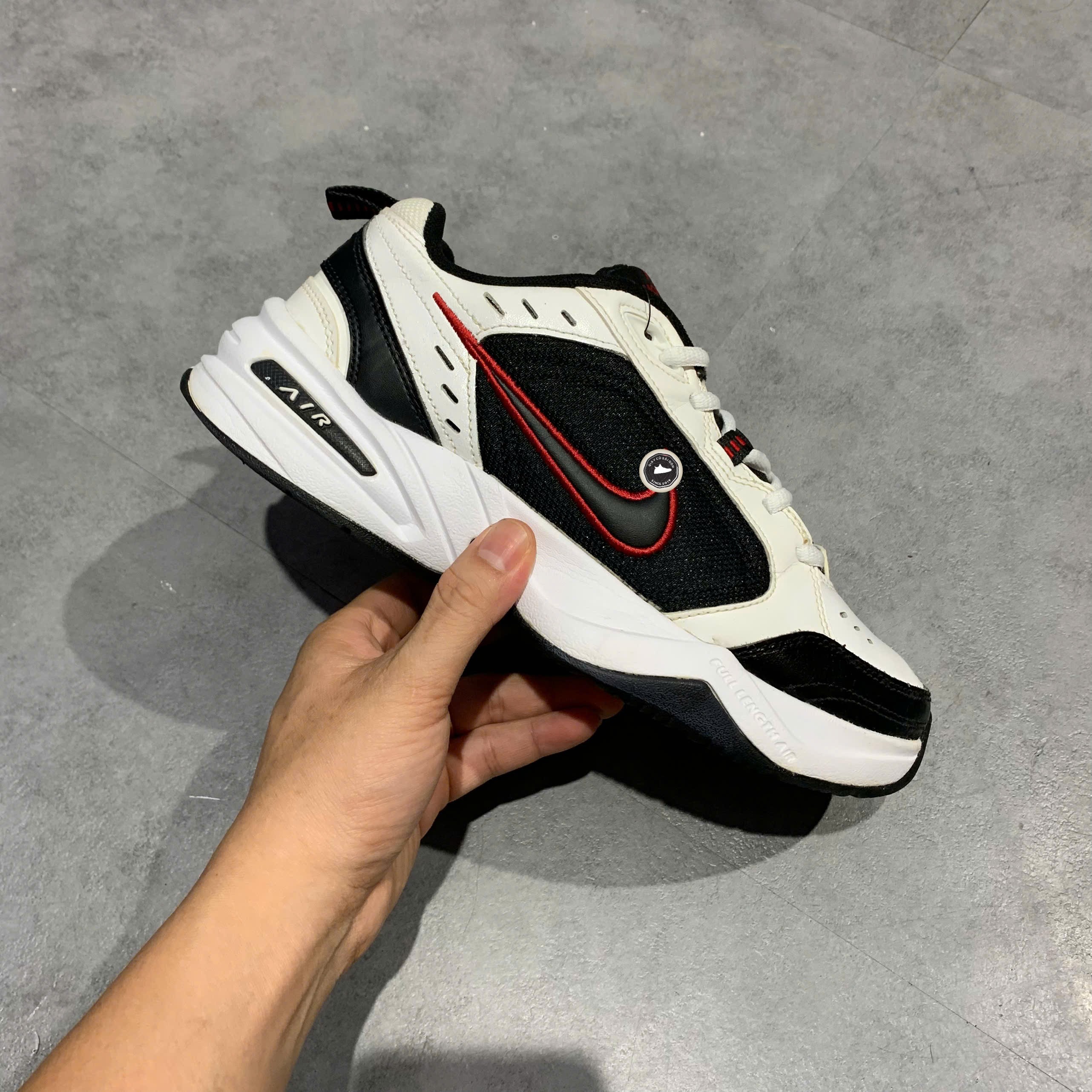 Nike Air Monarch IV 'White Black Varsity Red' - 415445-101 - Size 40 - GIÀY 2HAND CHÍNH HÃNG PVN26393