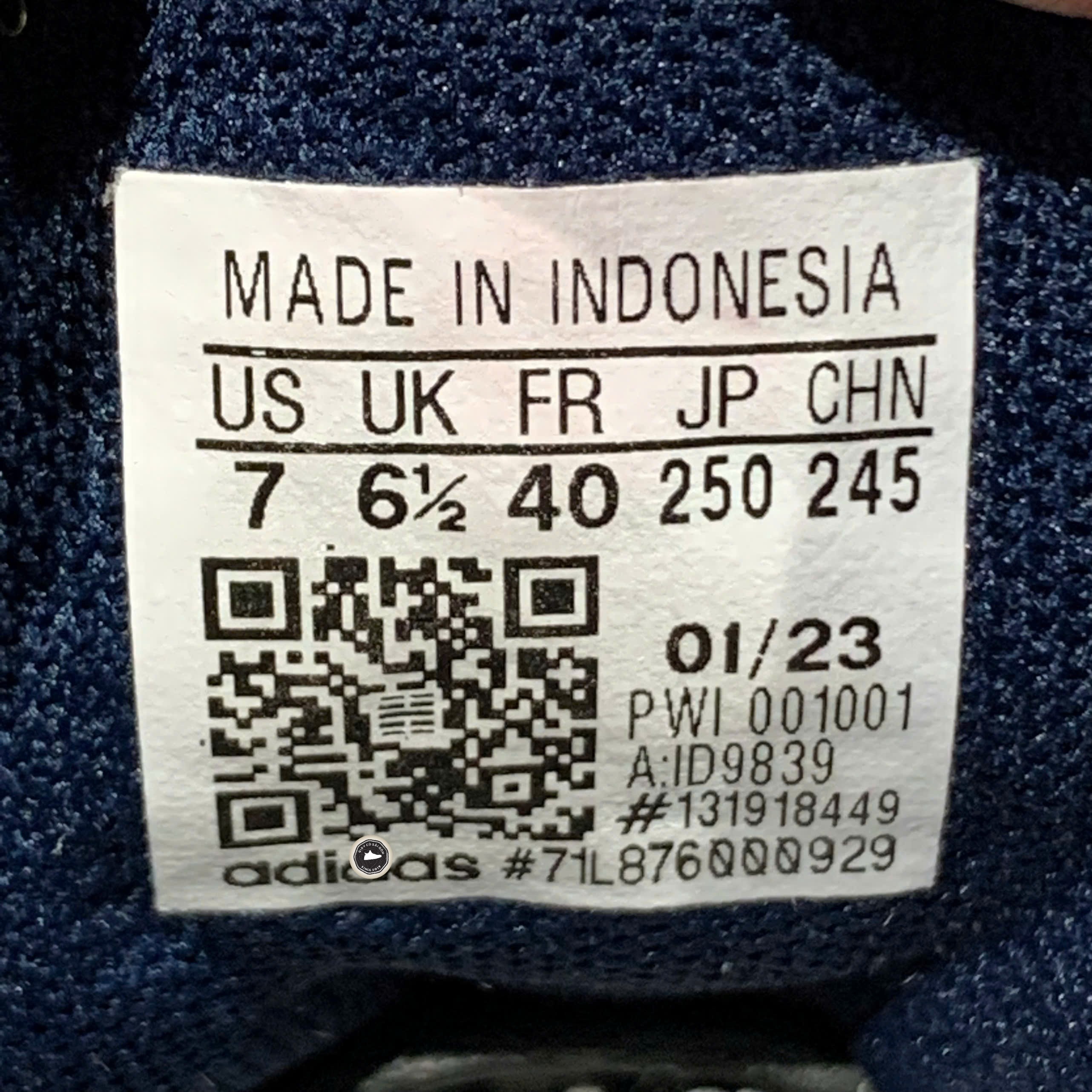 adidas Campus 2 Collegiate Navy - ID9839 - Size 40 - GIÀY 2HAND CHÍNH HÃNG PVN26333