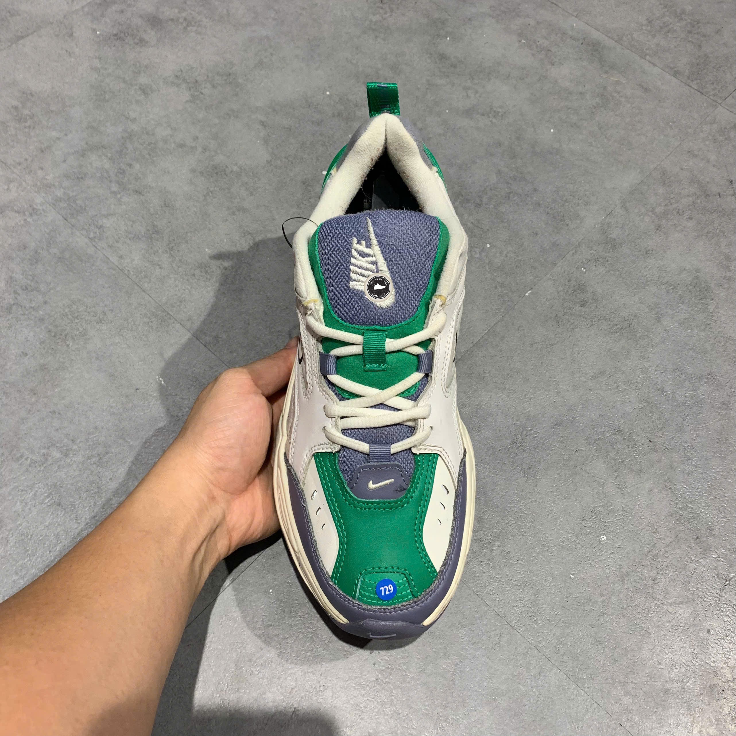 Nike M2K Tekno Platinum Tint Sail Lucid Green - AV4789-009 - Size 40 - GIÀY 2HAND CHÍNH HÃNG PVN26286