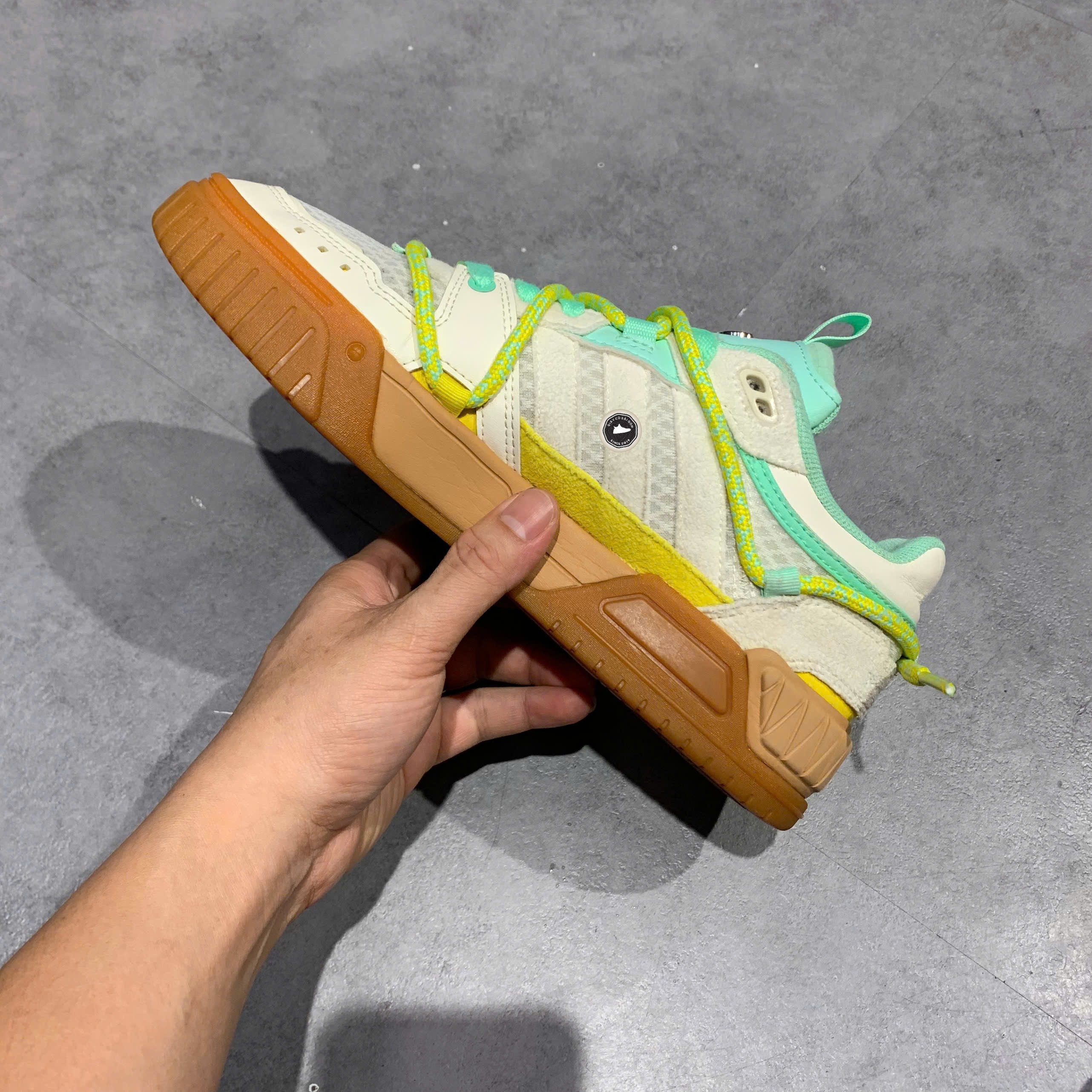 Adidas Originals Neo D-Pad Cloud White Green - IF2986 - Size 40 - GIÀY 2HAND CHÍNH HÃNG PVN26325